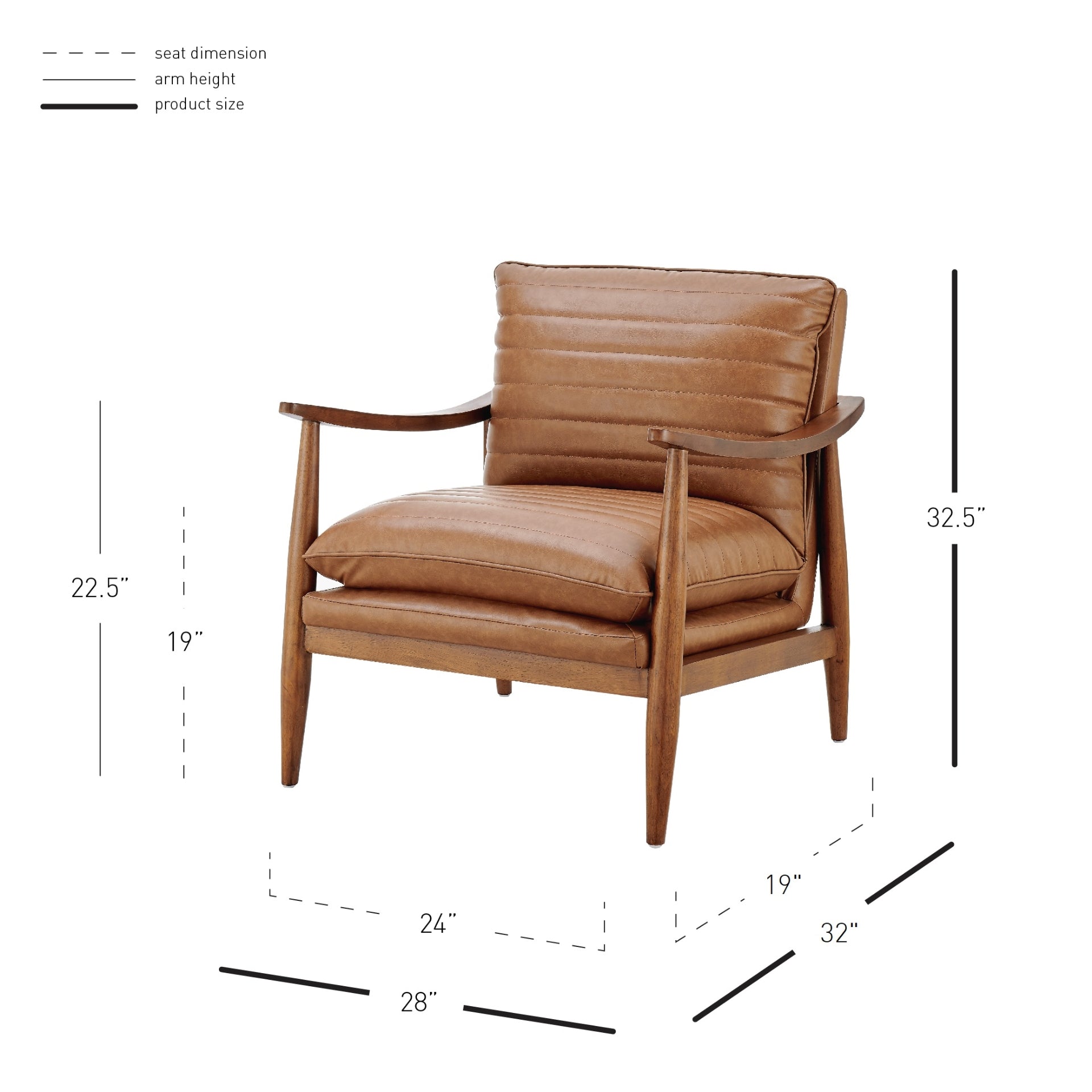 Edmond  Accent Arm Chair