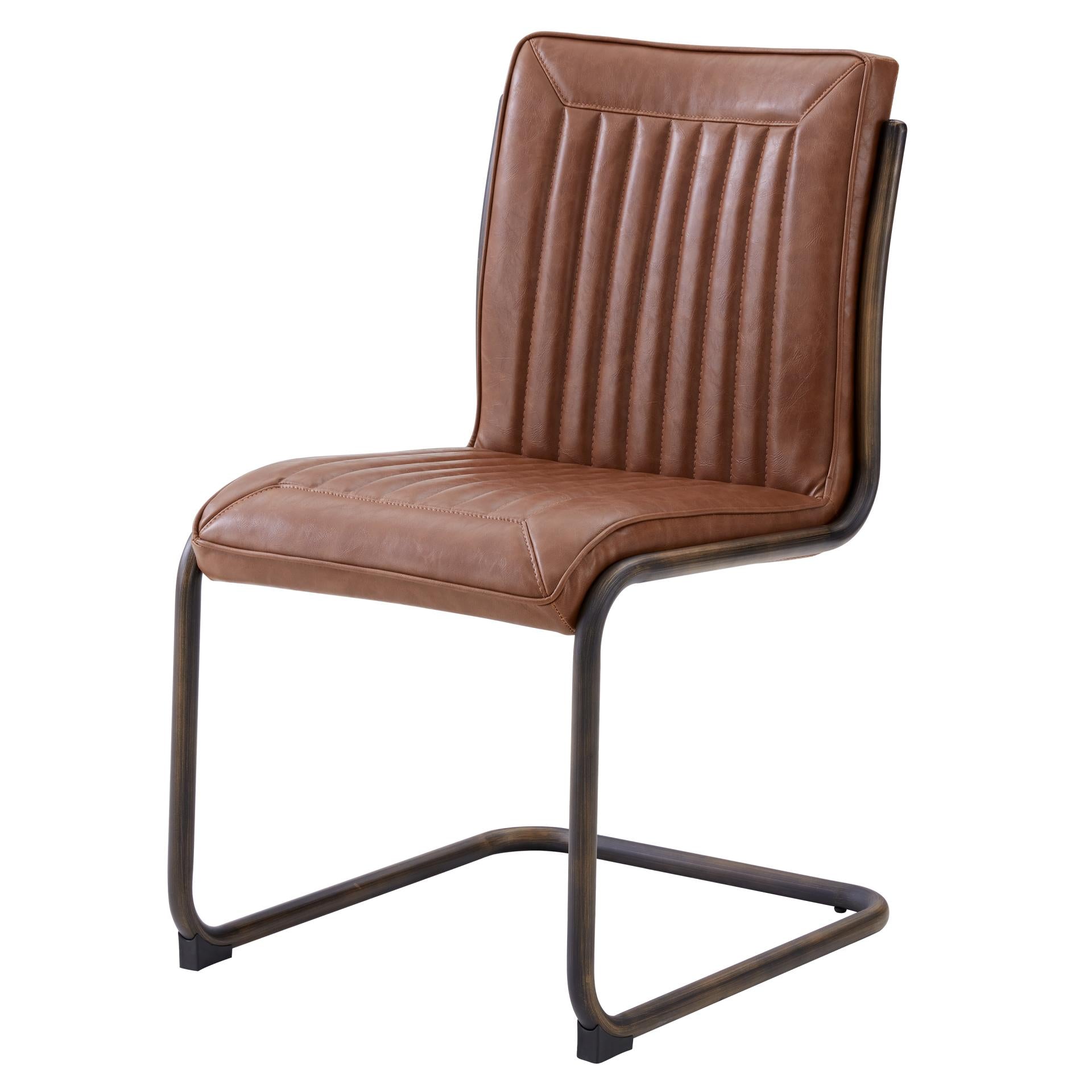 Cooper  Dining Side Chair Rubber Gold Frame (Set of 2)