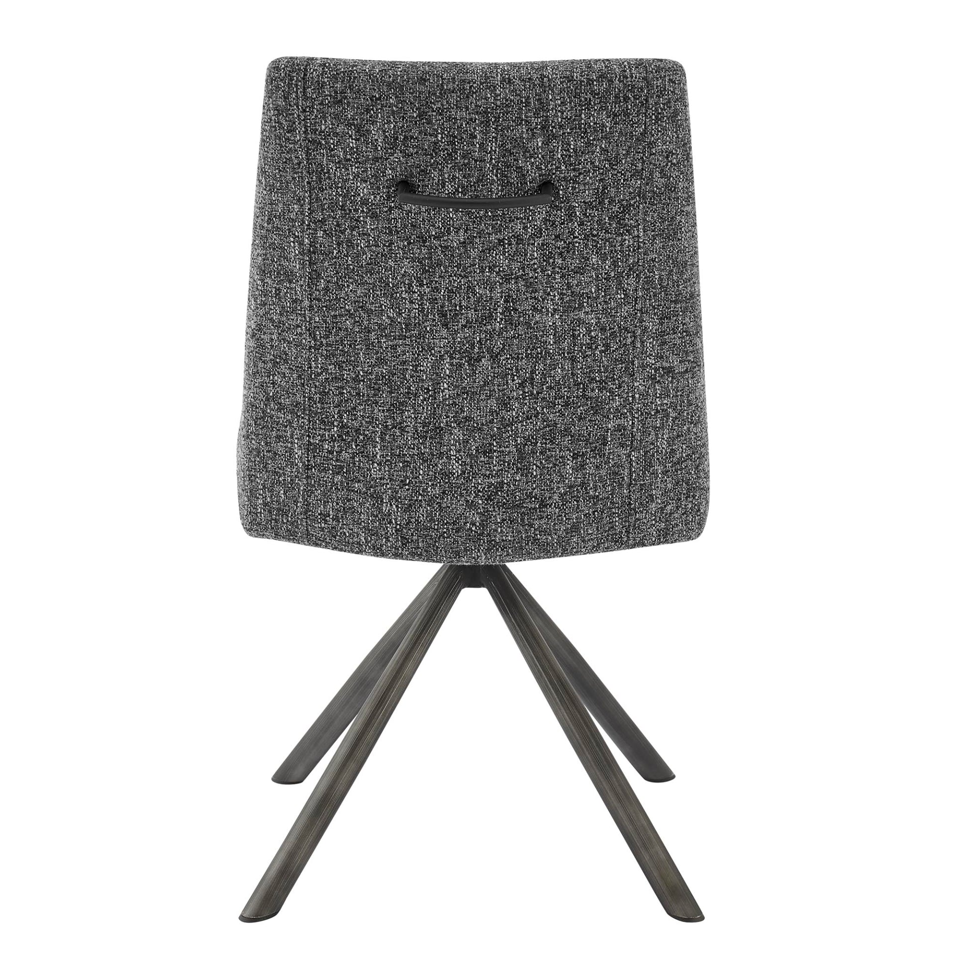 Viona  Fabric Swivel Dining Side Chair