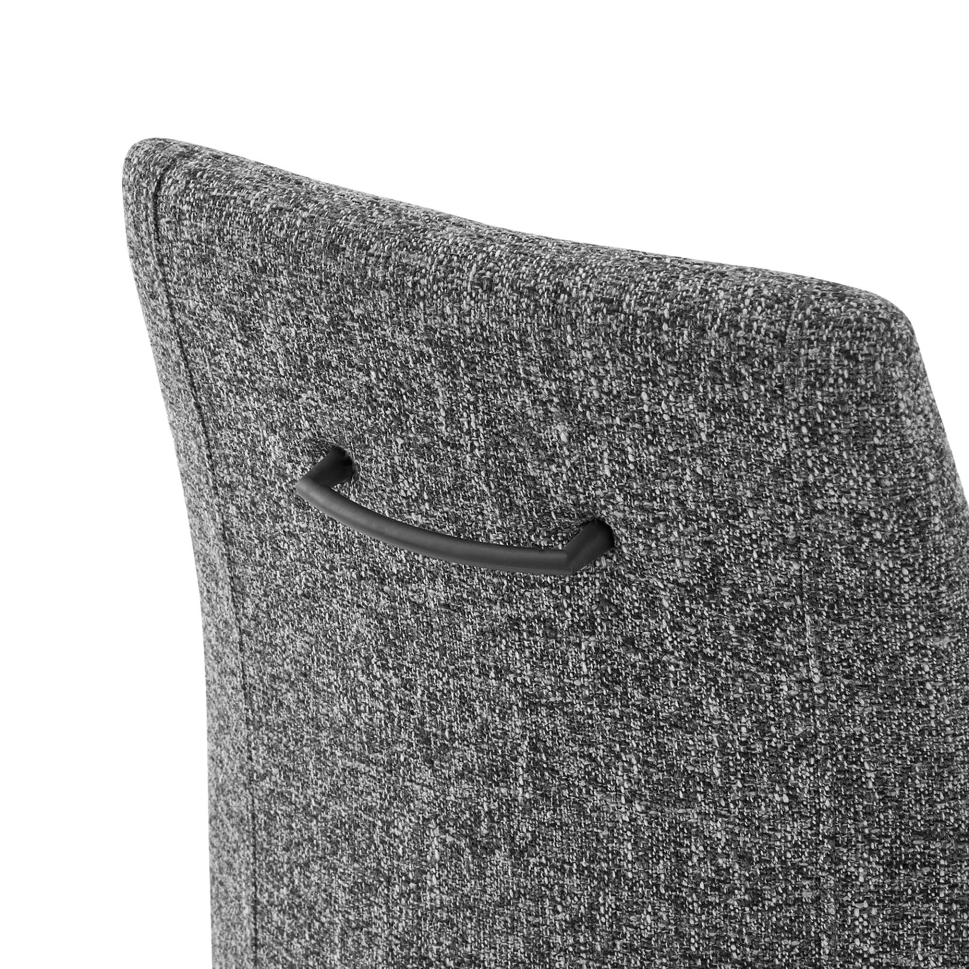 Viona  Fabric Swivel Dining Side Chair