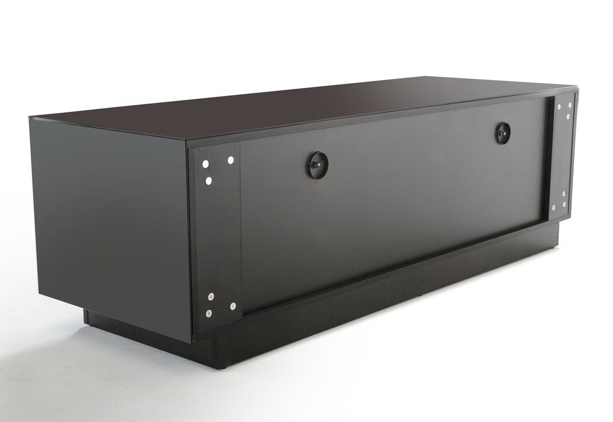 Modrest Carter Contemporary Black TV Stand