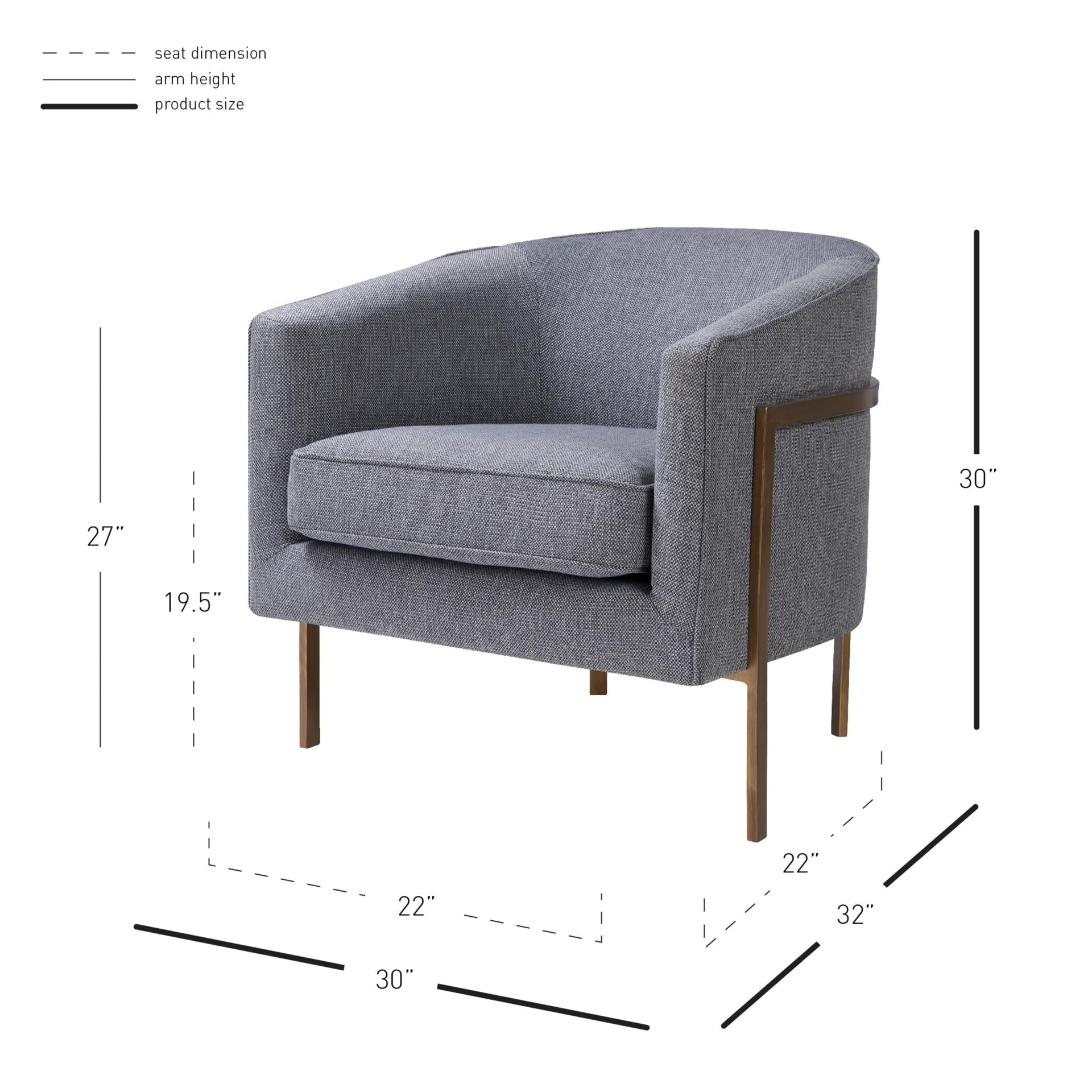 Harrod Fabric Accent Chair