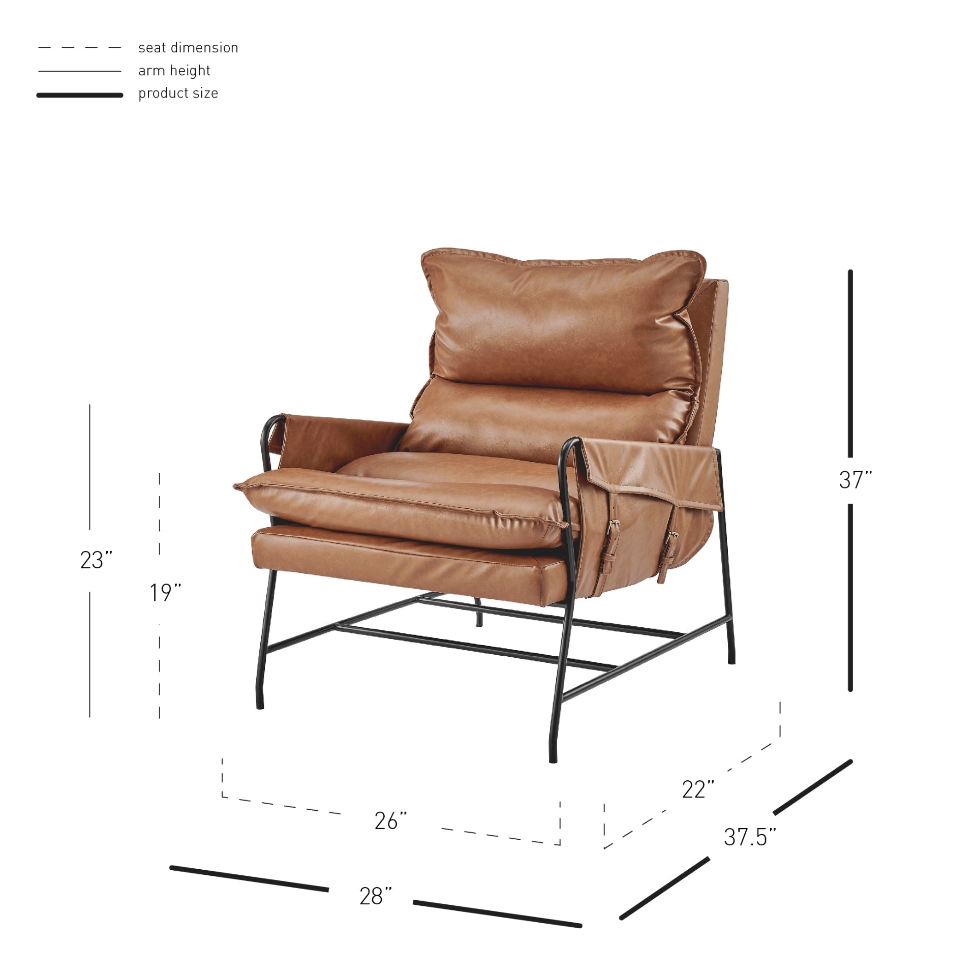 Thierry Accent Arm Chair