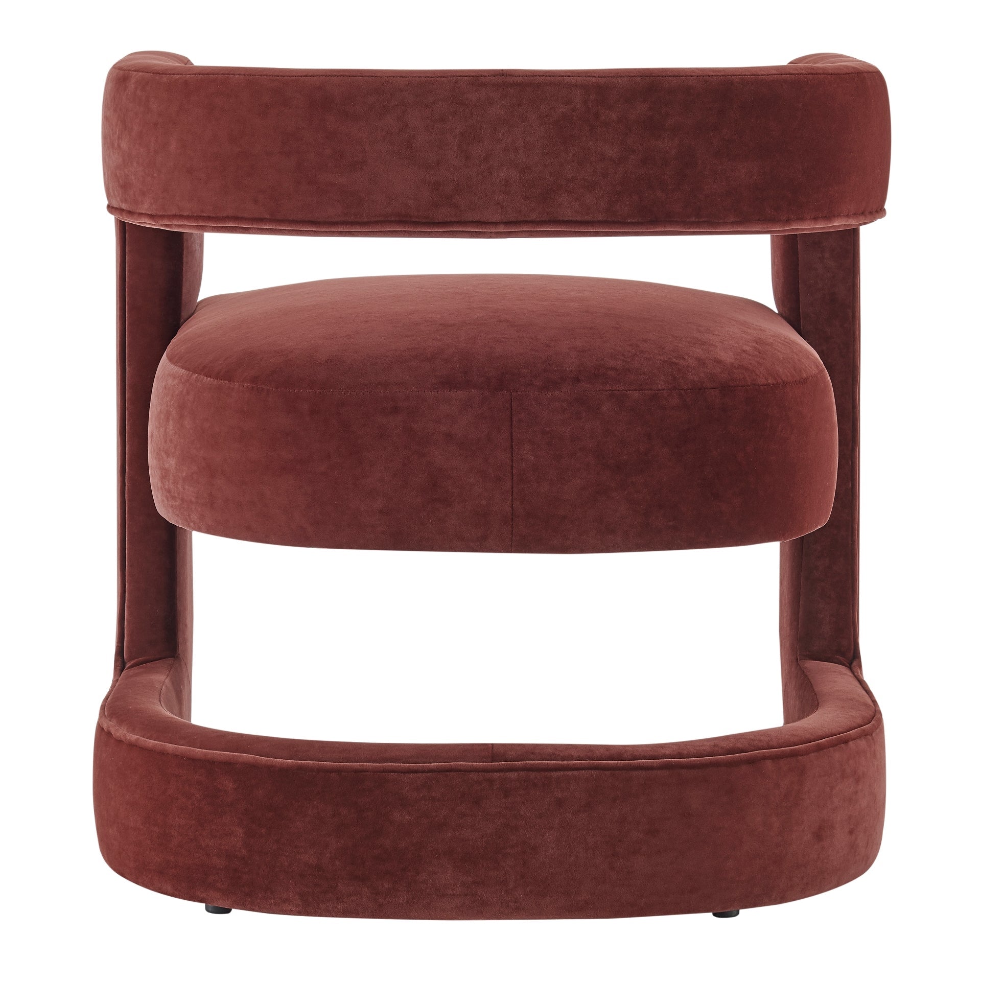 Althea Velvet Accent Arm Chair