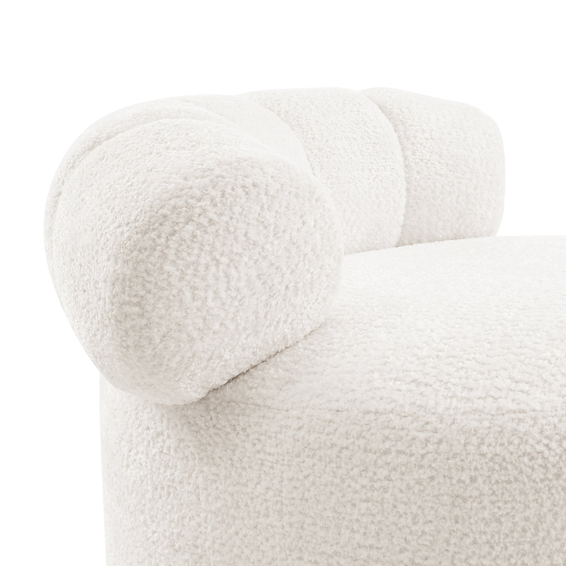 Marcy Fabric w/ Gold Base Swivel Accent Chair