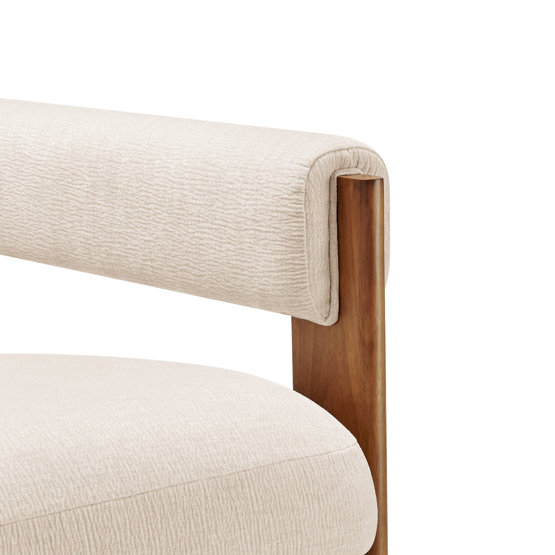 Silvia Fabric Accent Arm Chair