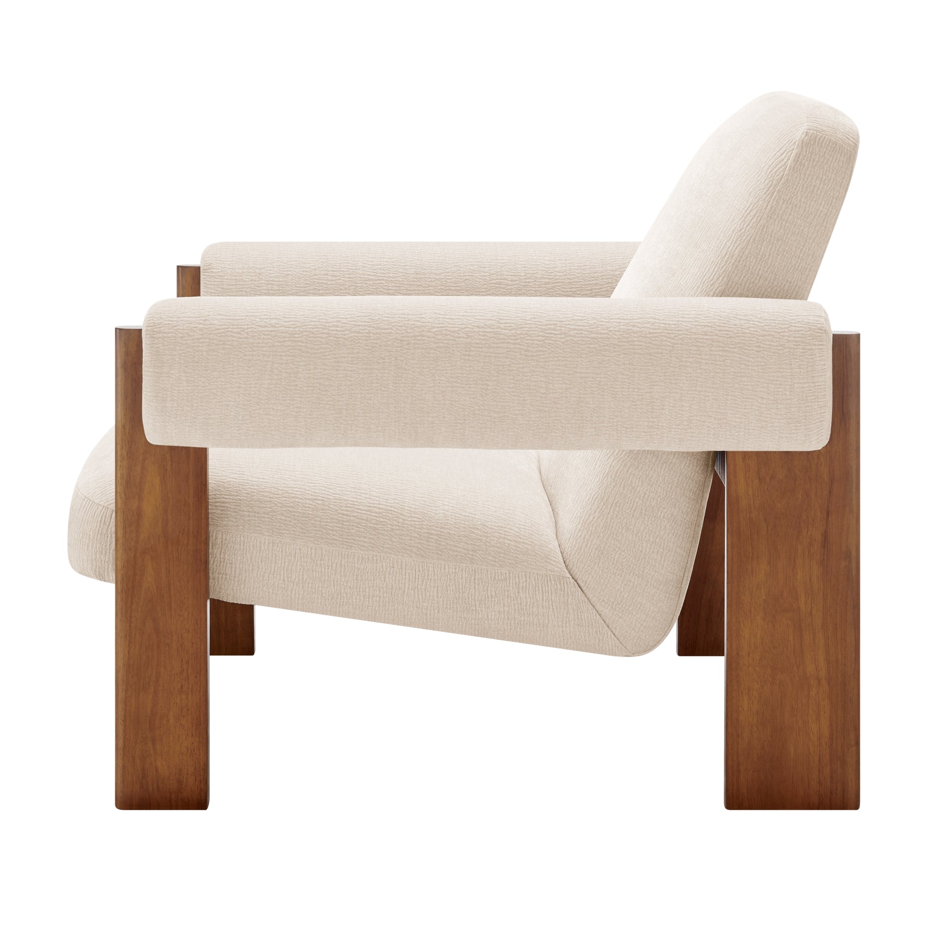 Silvia Fabric Accent Arm Chair