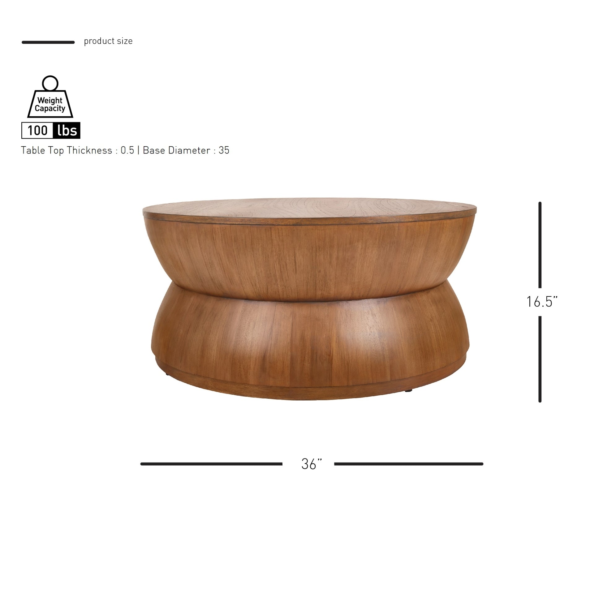 Bernie Round Coffee Table