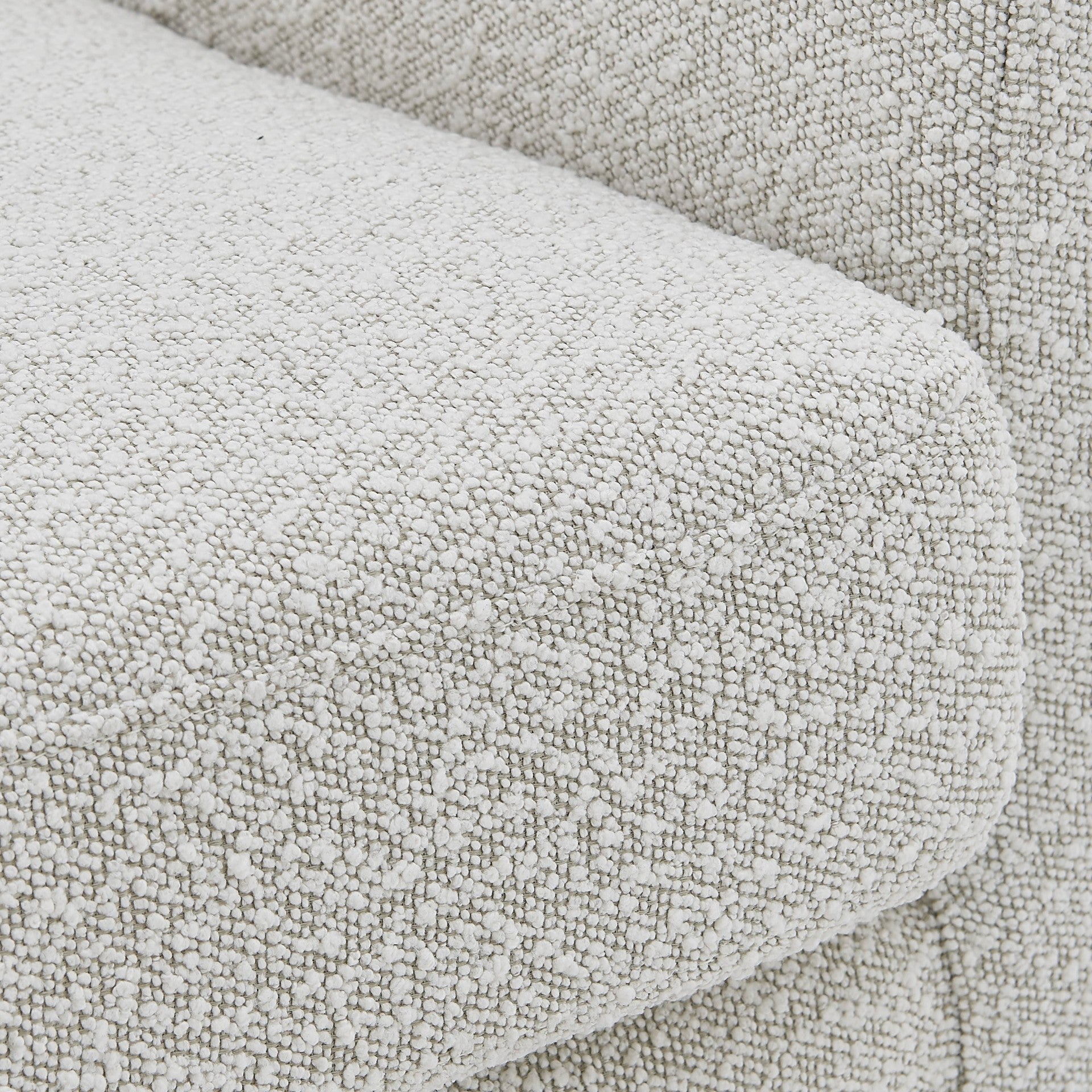 Jennifer Fabric Accent Arm Chair, Boucle Beige