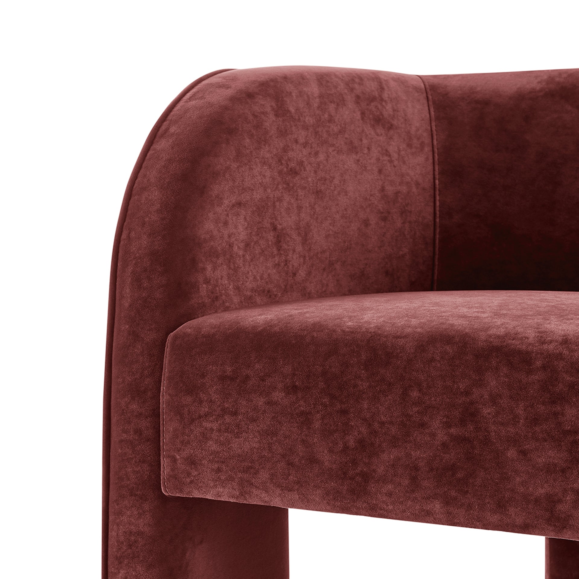 Matteo Velvet Accent Arm Chair