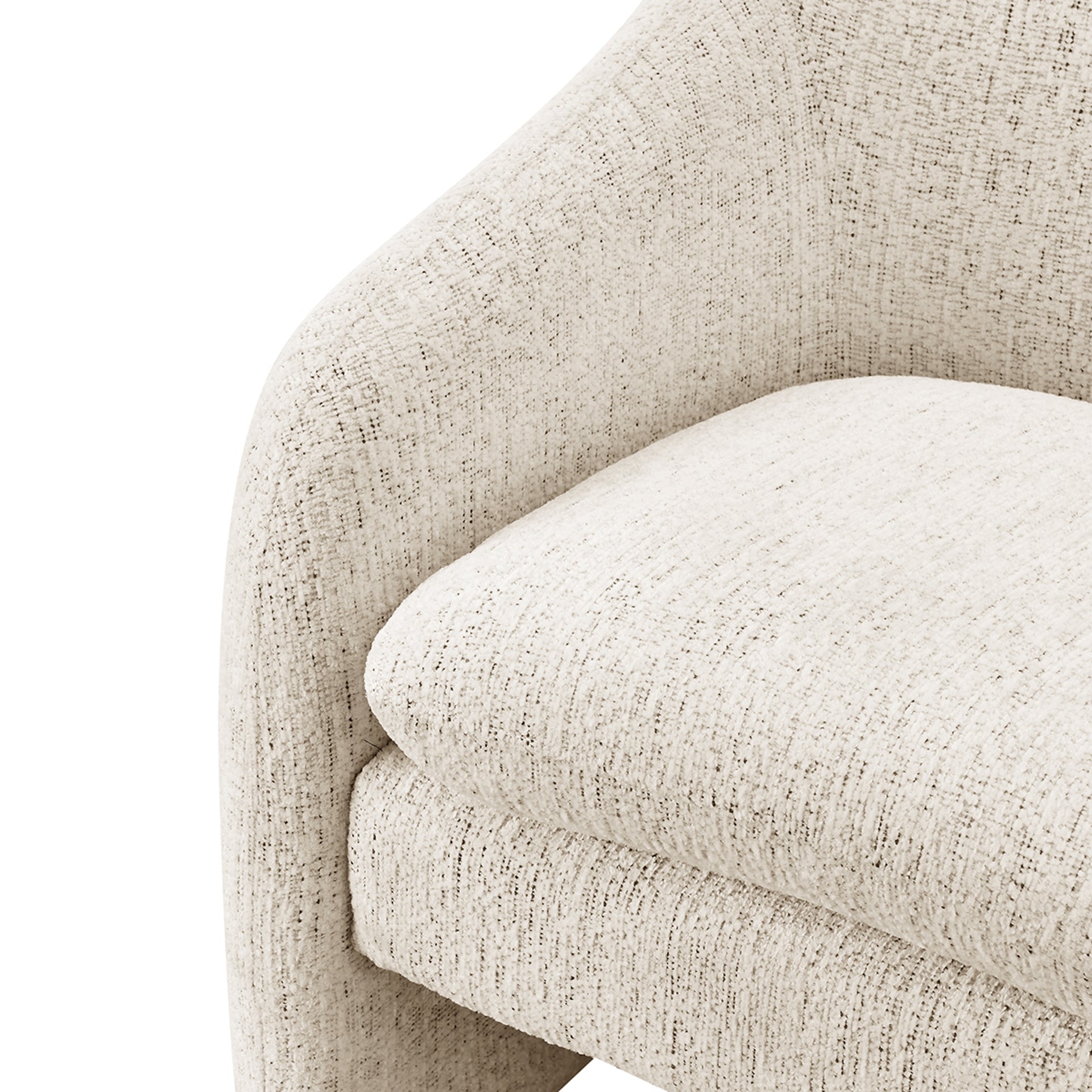Zella Fabric Accent Arm Chair