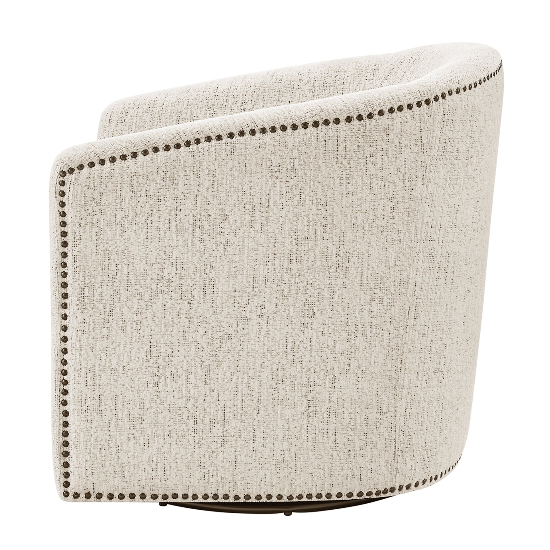 Ernest Fabric Swivel Accent Arm Chair