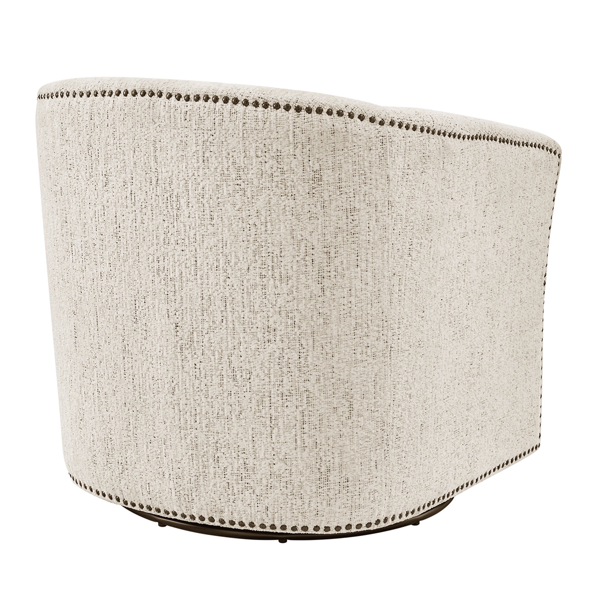 Ernest Fabric Swivel Accent Arm Chair