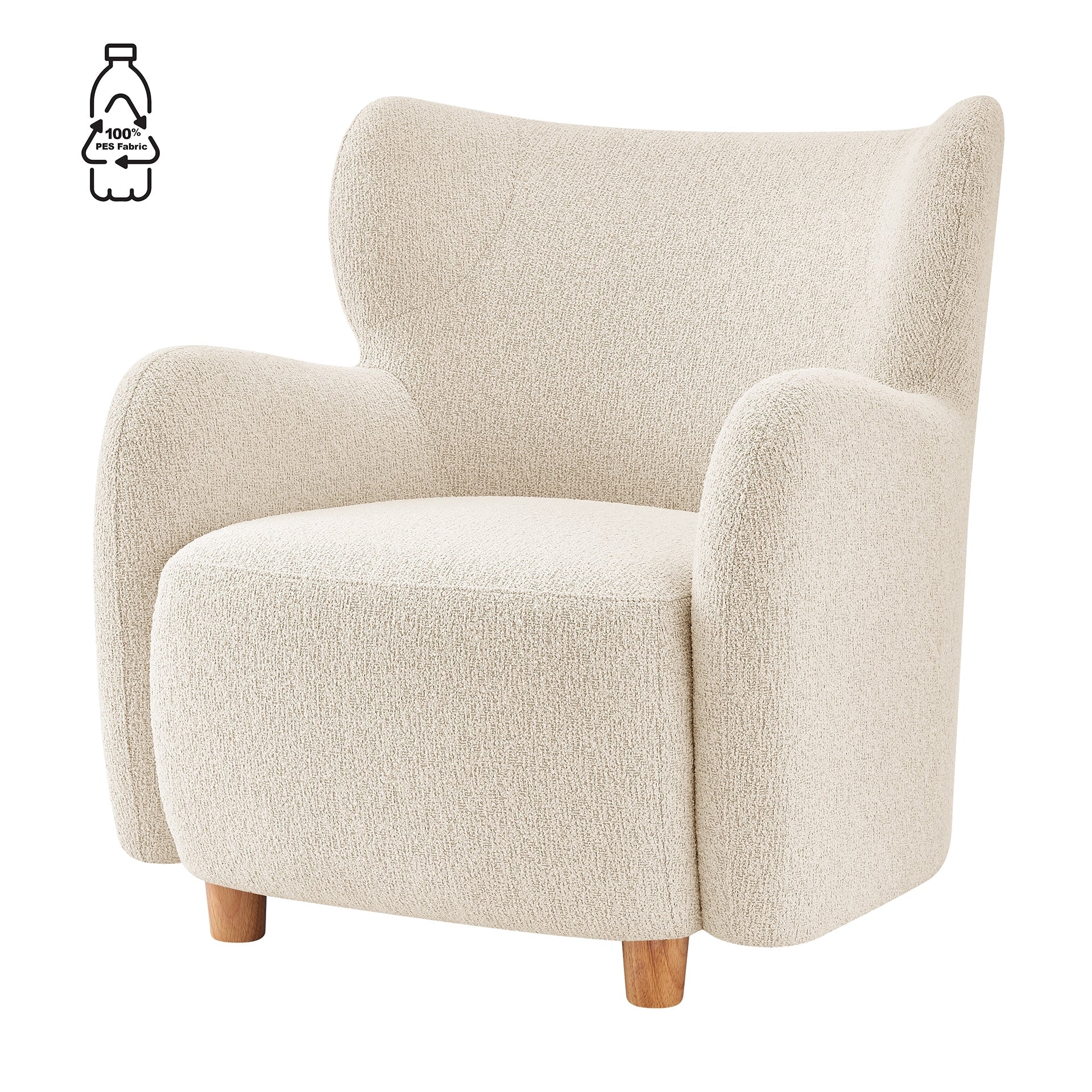 Tiffany  Fabric Accent Arm Chair