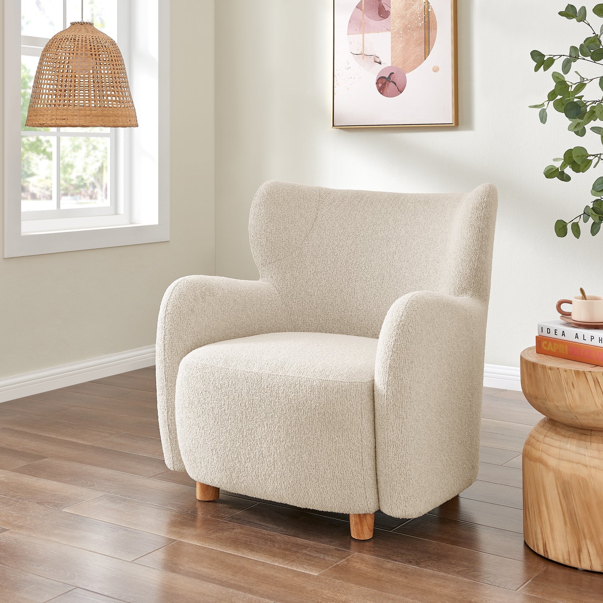 Tiffany  Fabric Accent Arm Chair