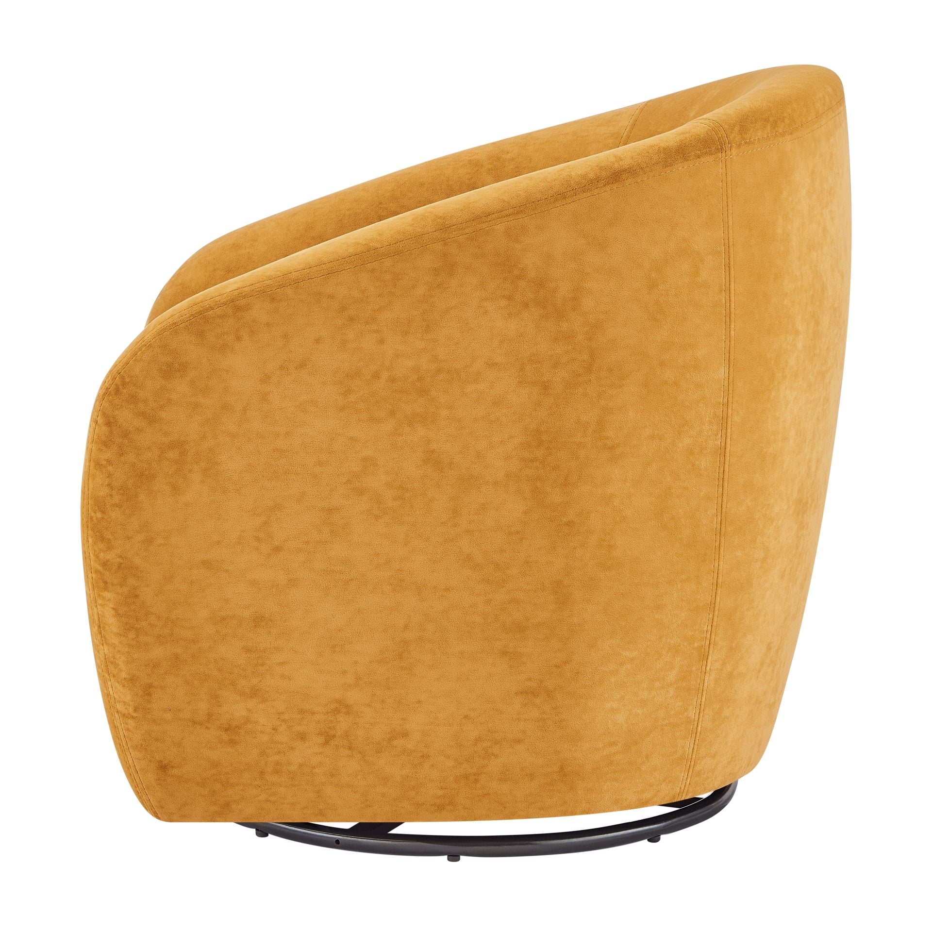 Regina Velvet Swivel Accent Arm Chair