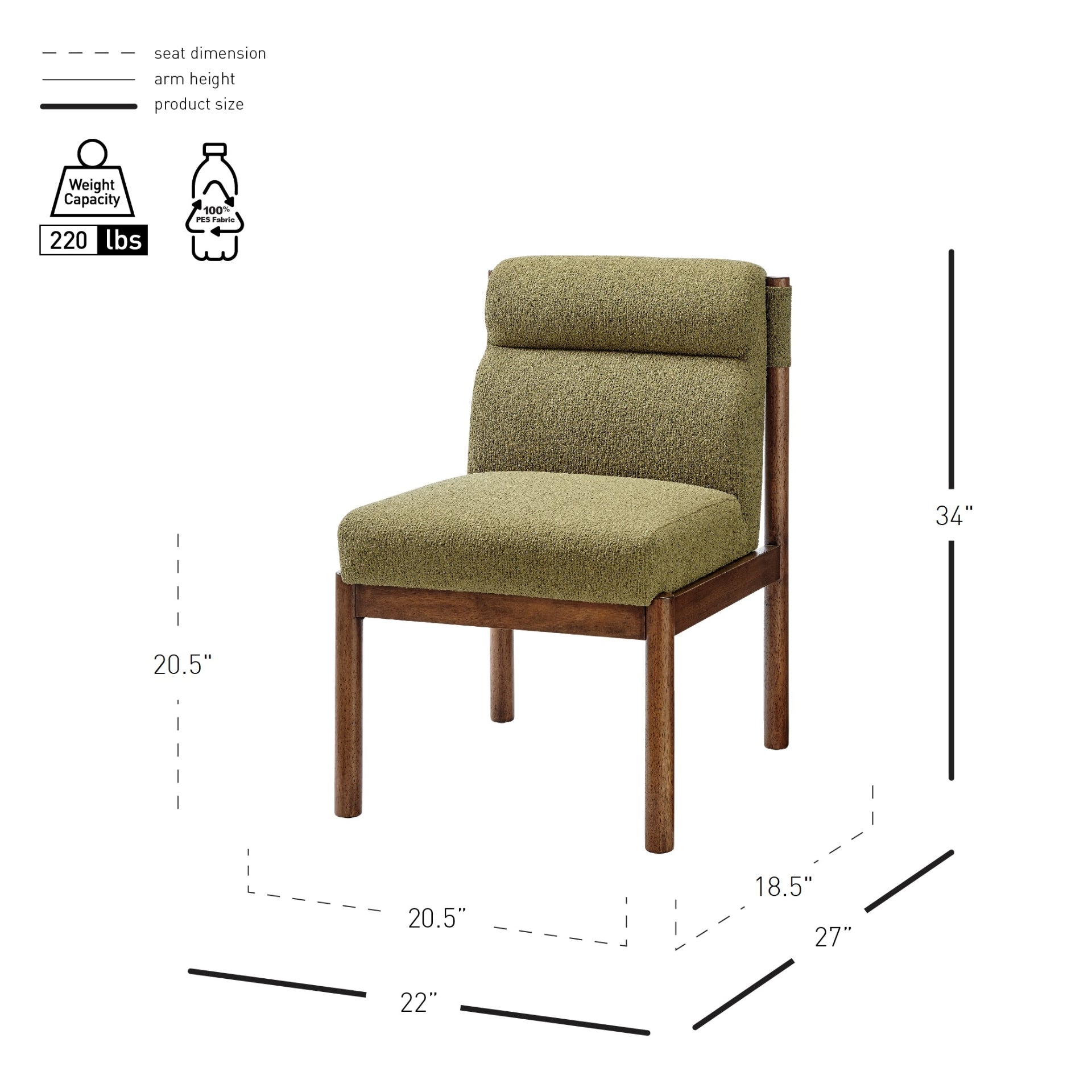 Micah Fabric Dining Side Chair