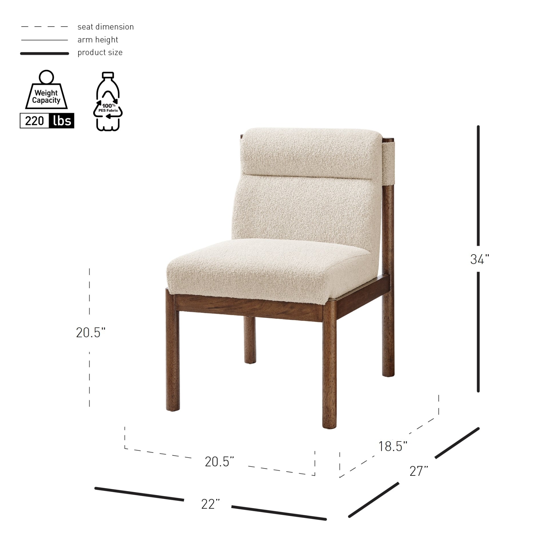Micah Fabric Dining Side Chair