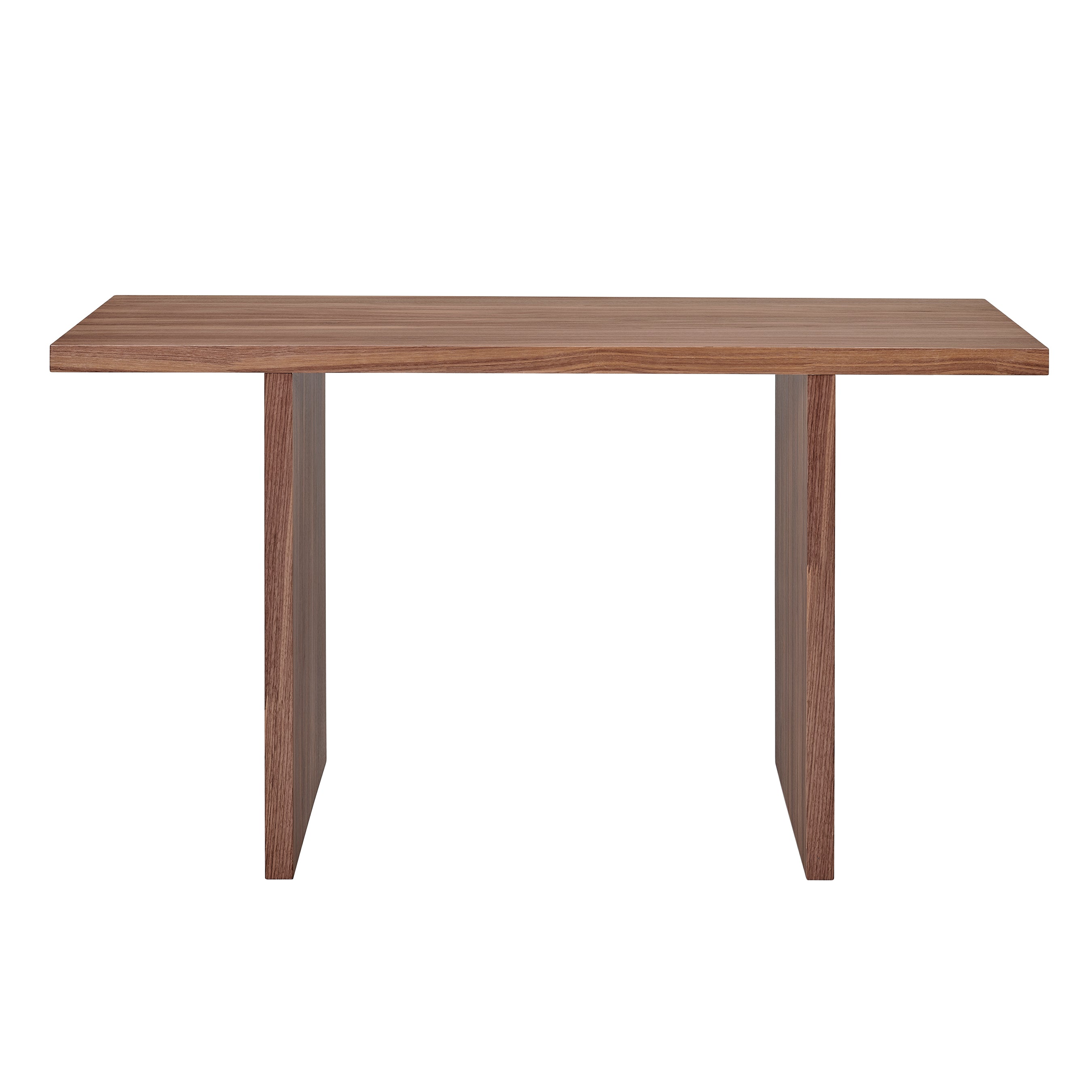 Abby 55" Mid-Century Solid Wood Modern Office Desk