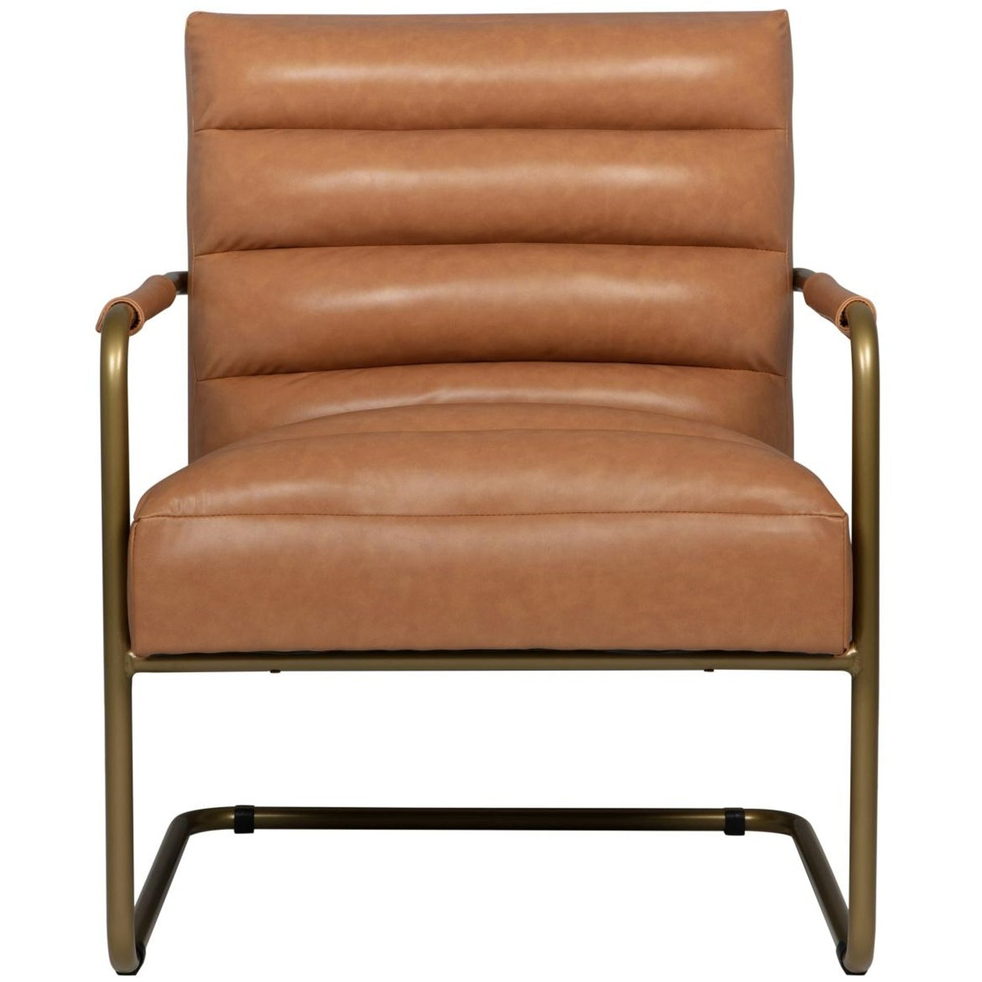 Peyton  Accent Arm Chair Gold Frame