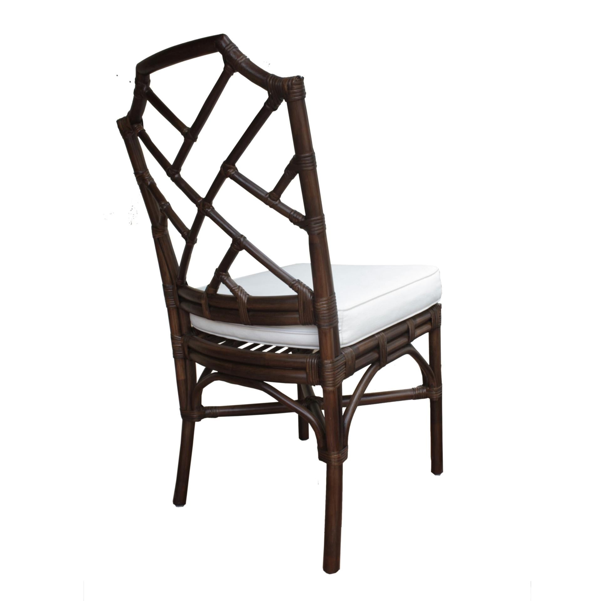 Kara Rattan Dining Side Chair (Set of 2)