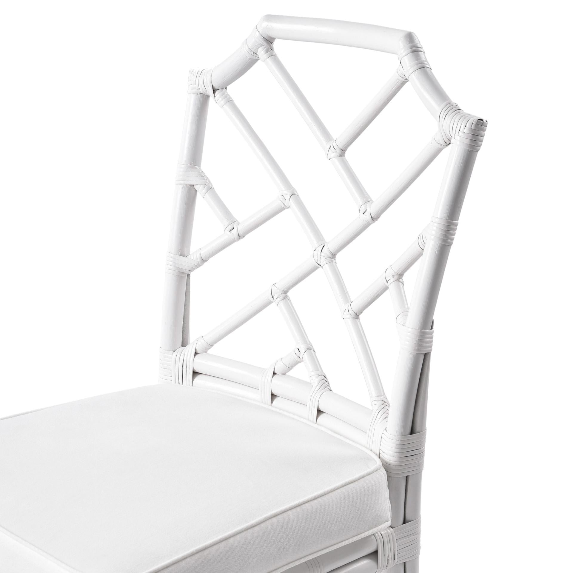 Kara Rattan Dining Side Chair (Set of 2)