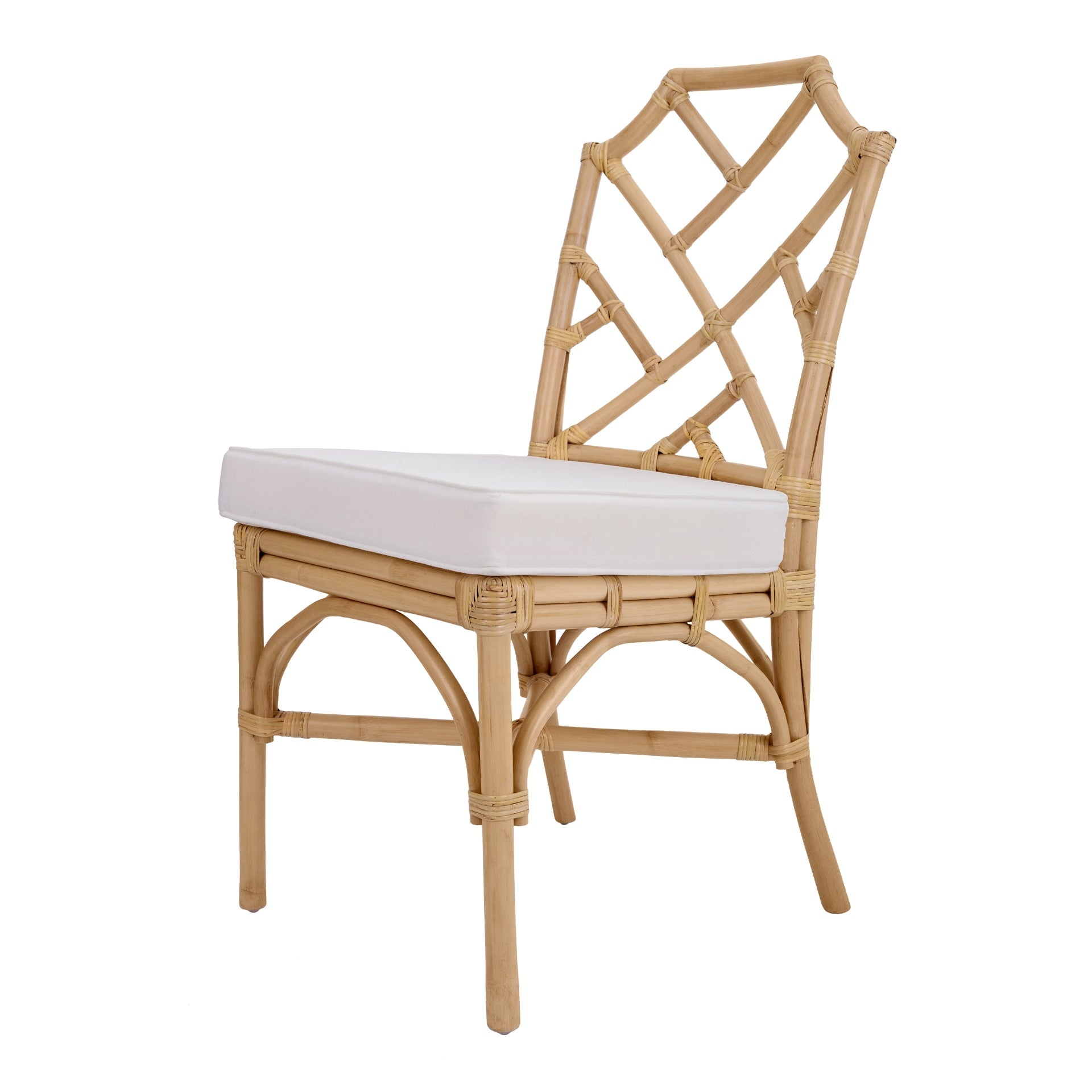 Kara Rattan Dining Side Chair (Set of 2)