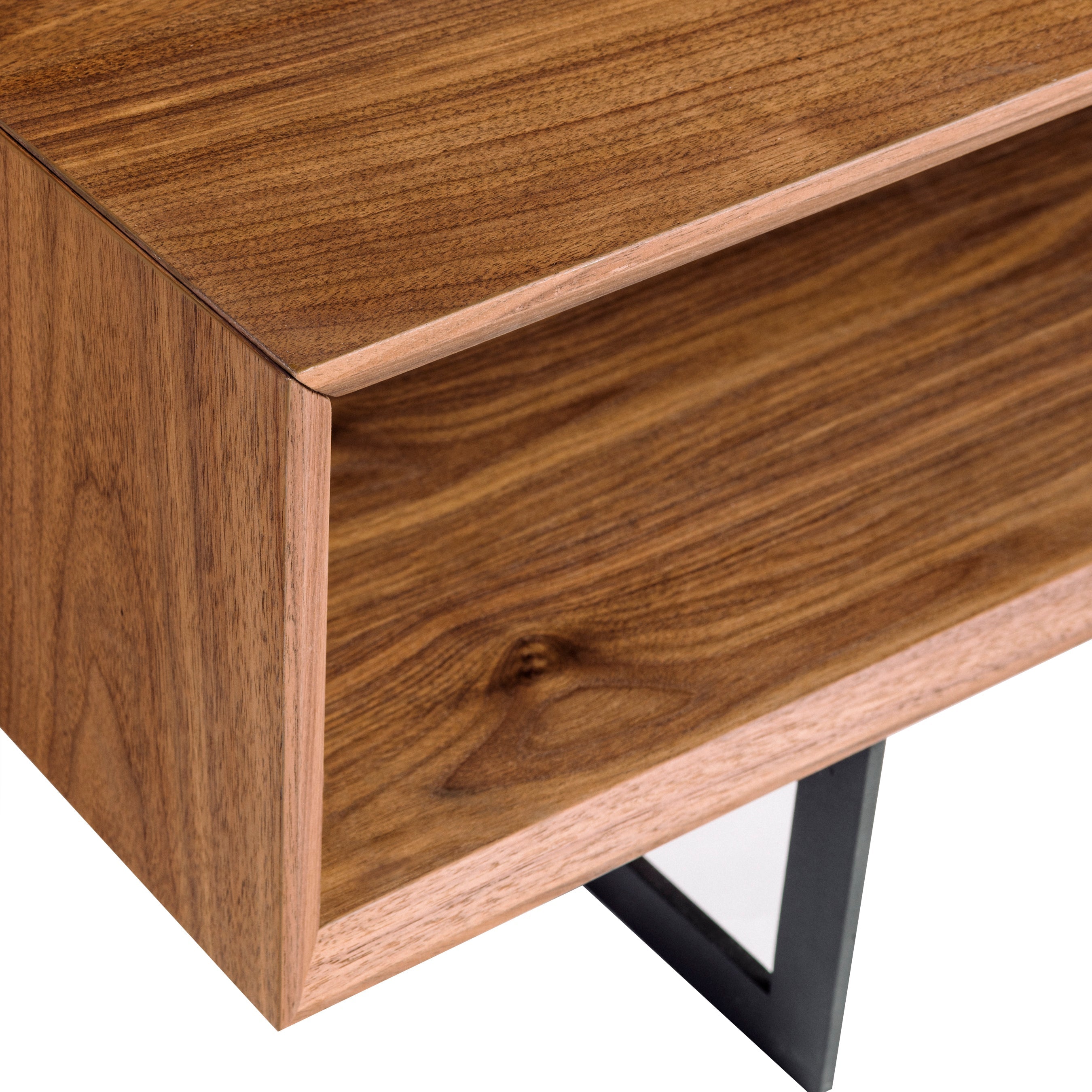 Anderson 48" Mid-Century Modern Coffee Table in Walnut