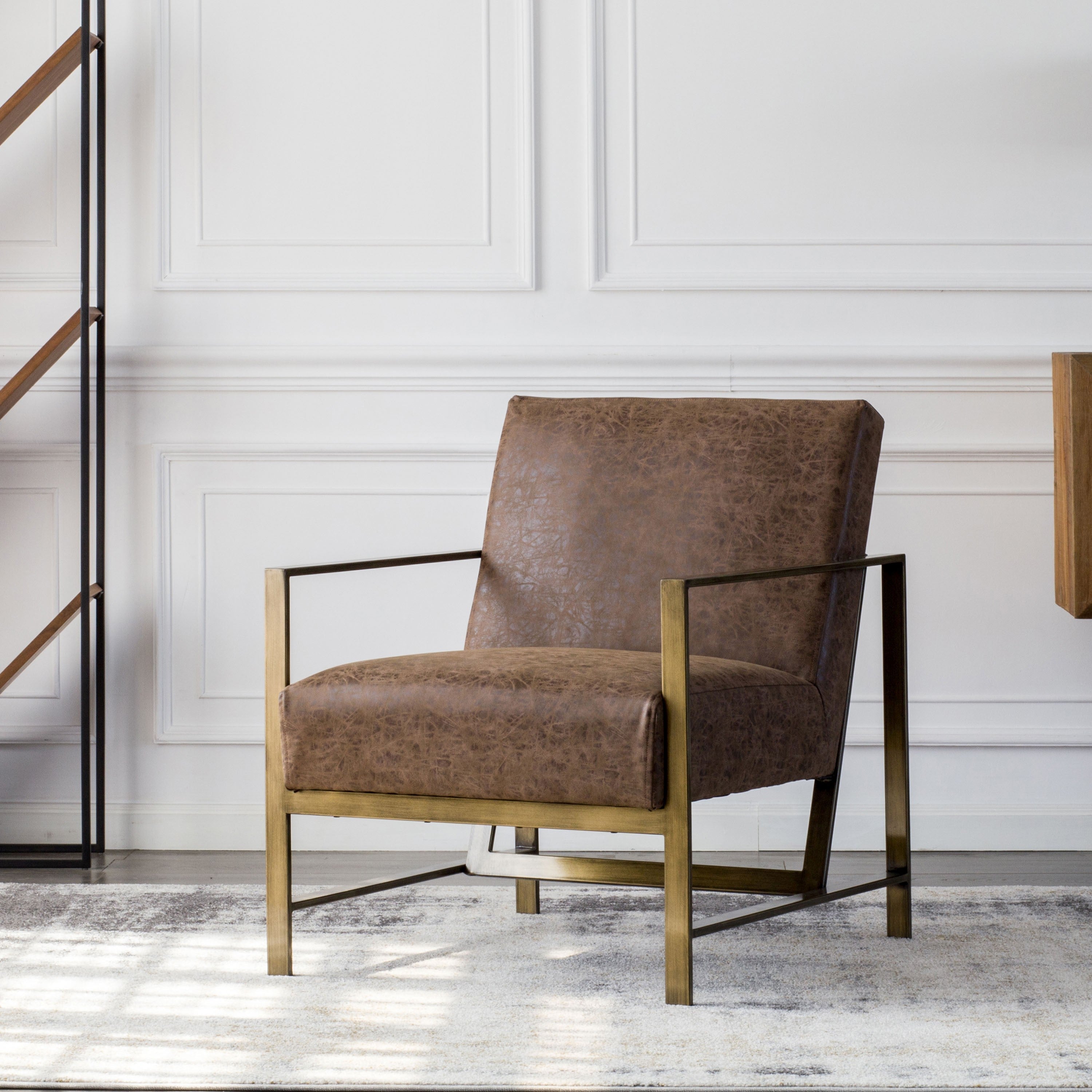 Francis PU Accent Arm Chair