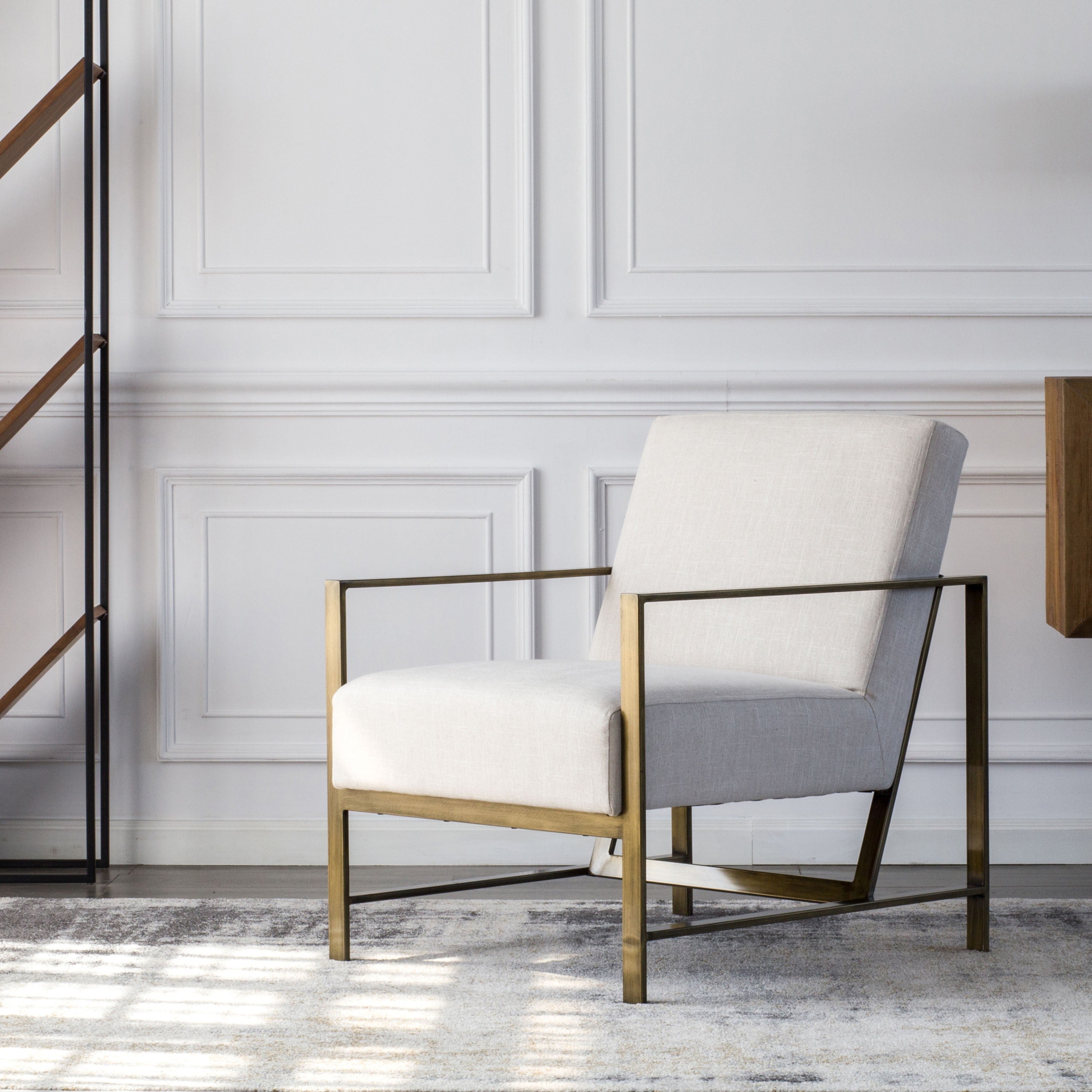 Francis Fabric Accent Arm Chair