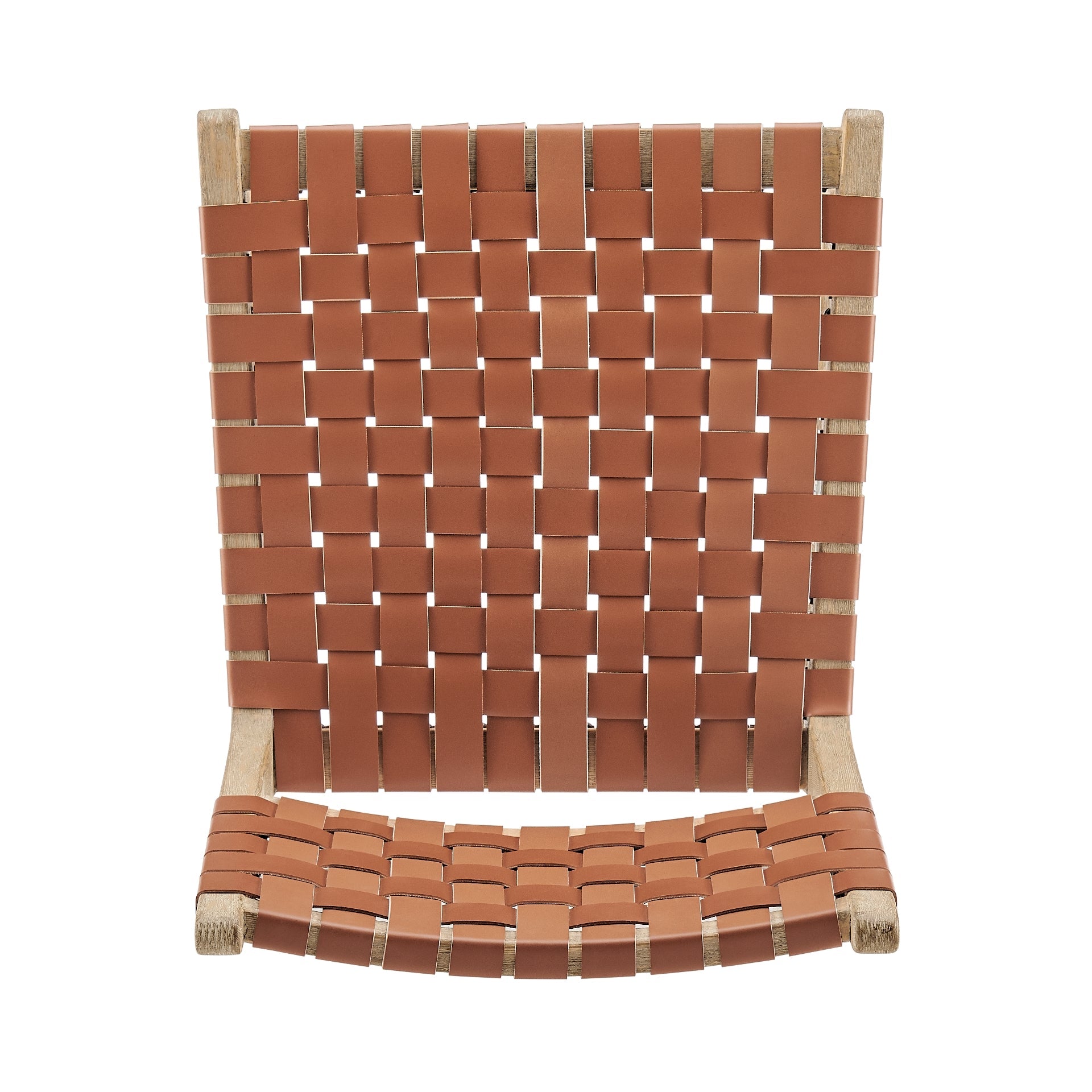 Marco Faux Leather Dining Side Chair Drift Wood Frame (Set of 2)