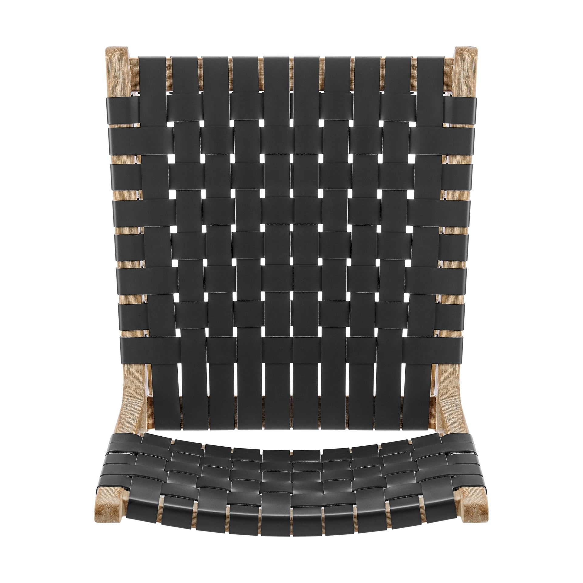 Marco Faux Leather Dining Side Chair Drift Wood Frame (Set of 2)