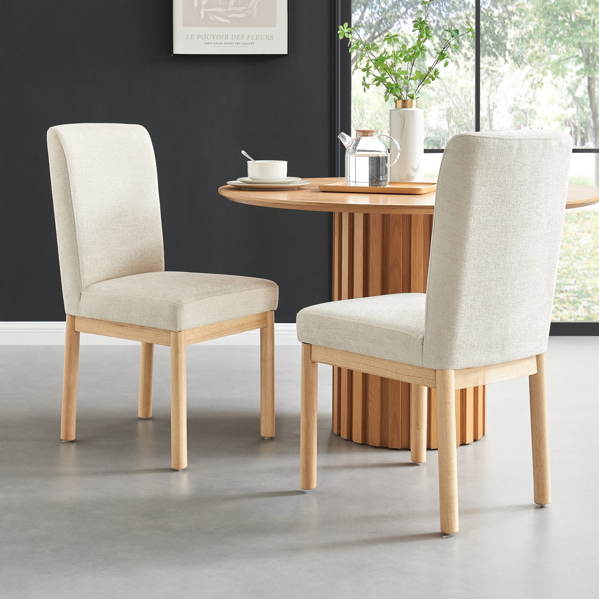 Bloomfield  Fabric High-Back Dining Side Chair