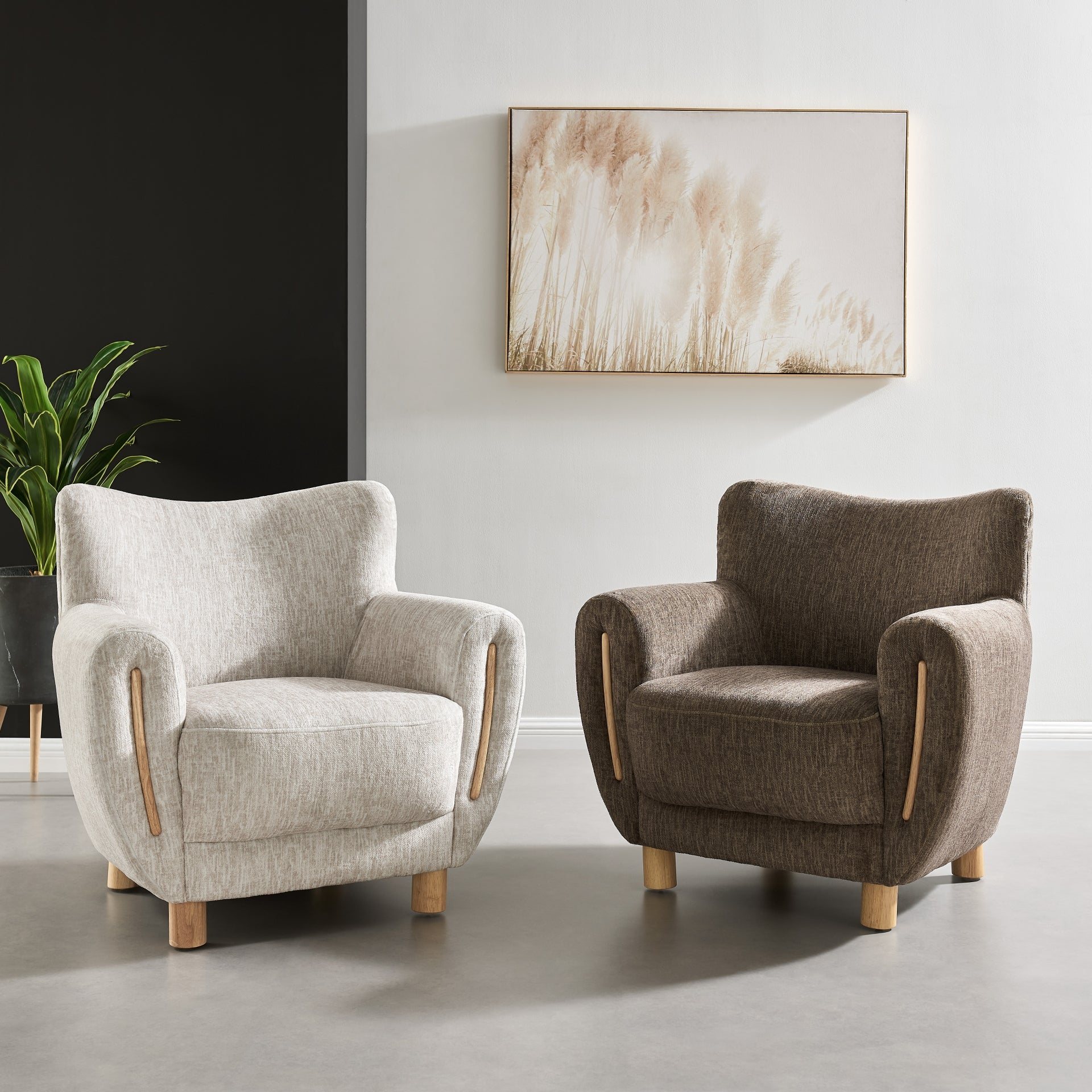 Bellamy  Fabric Accent Arm Chair
