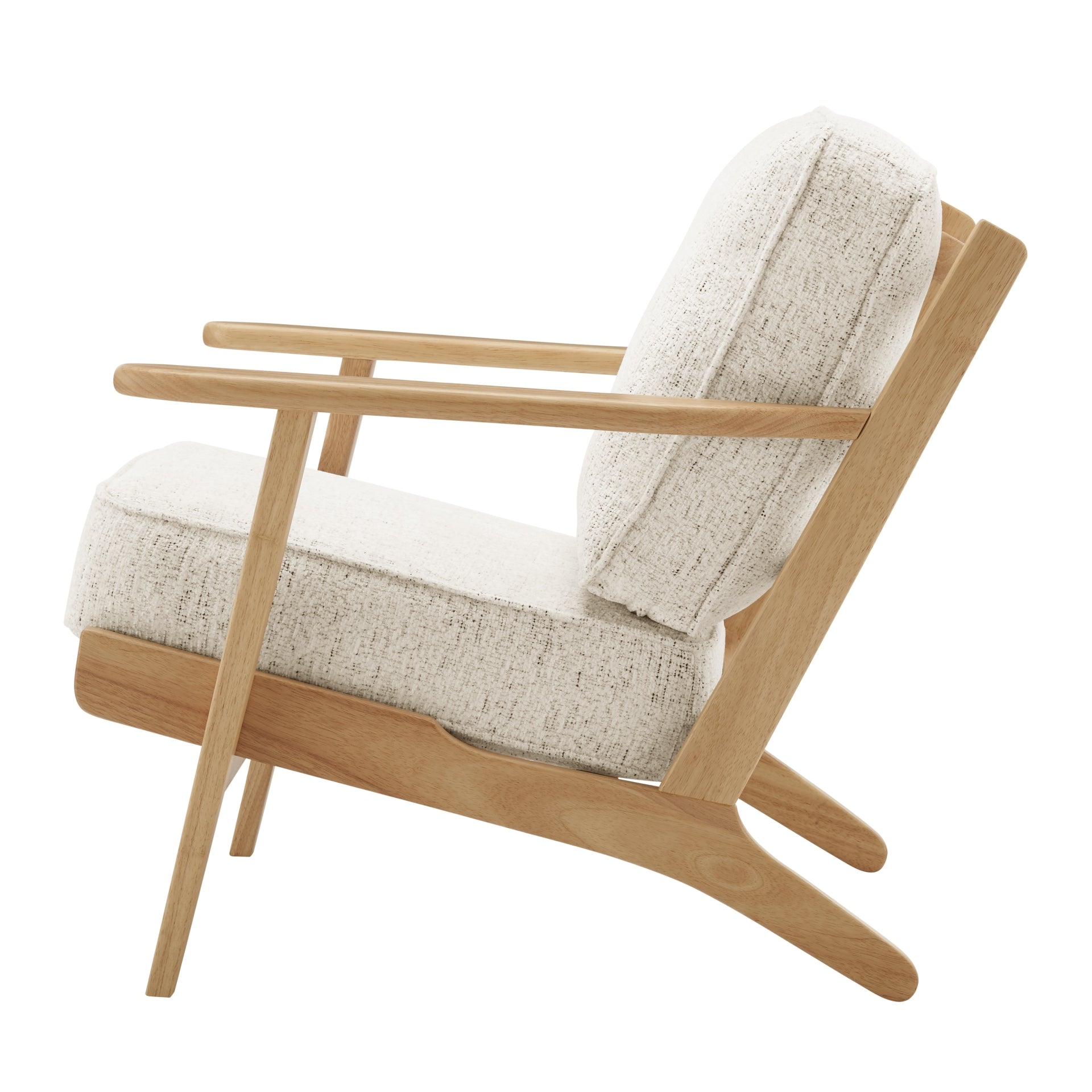 Albert Fabric Accent Arm Chair
