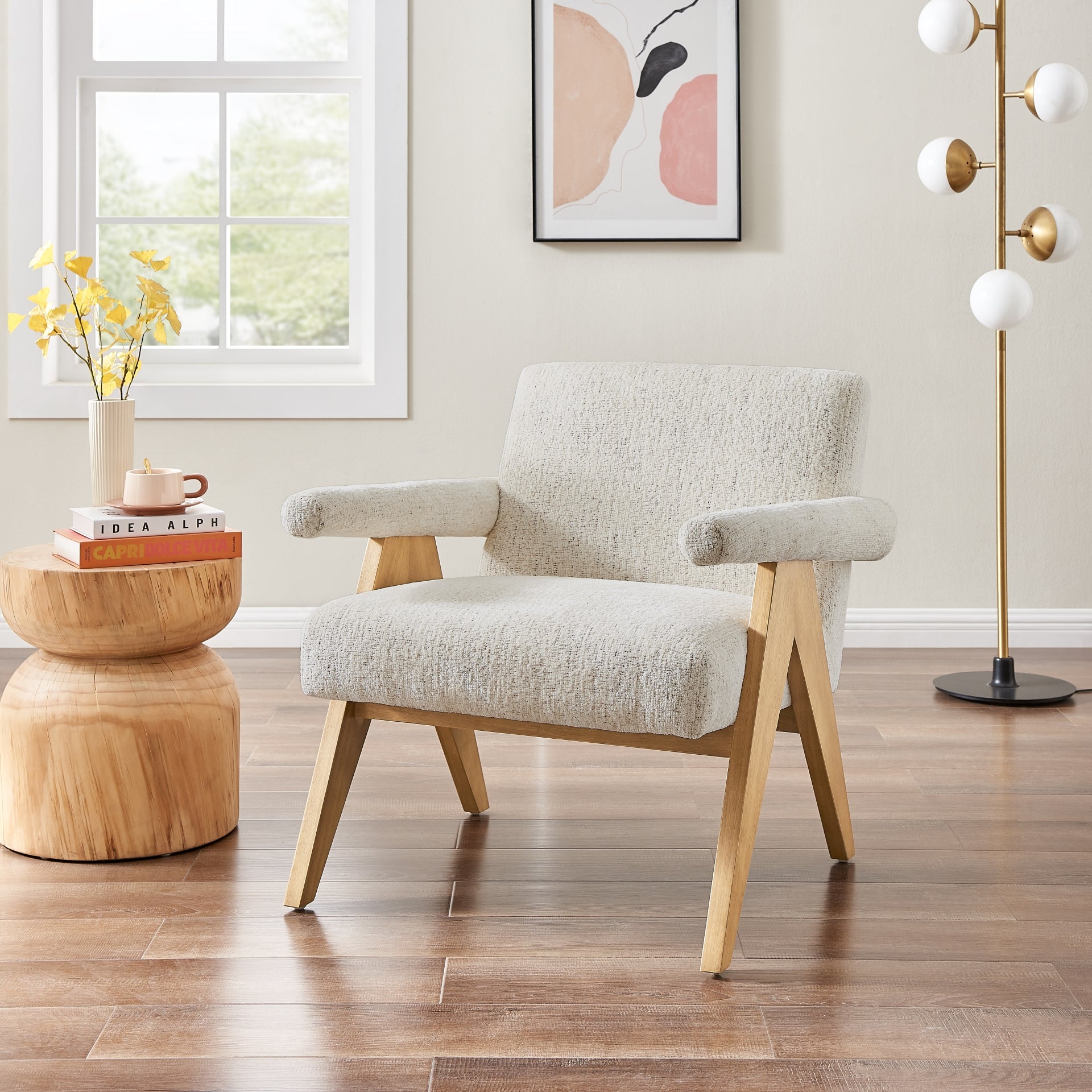 Nixon Fabric Accent Arm Chair