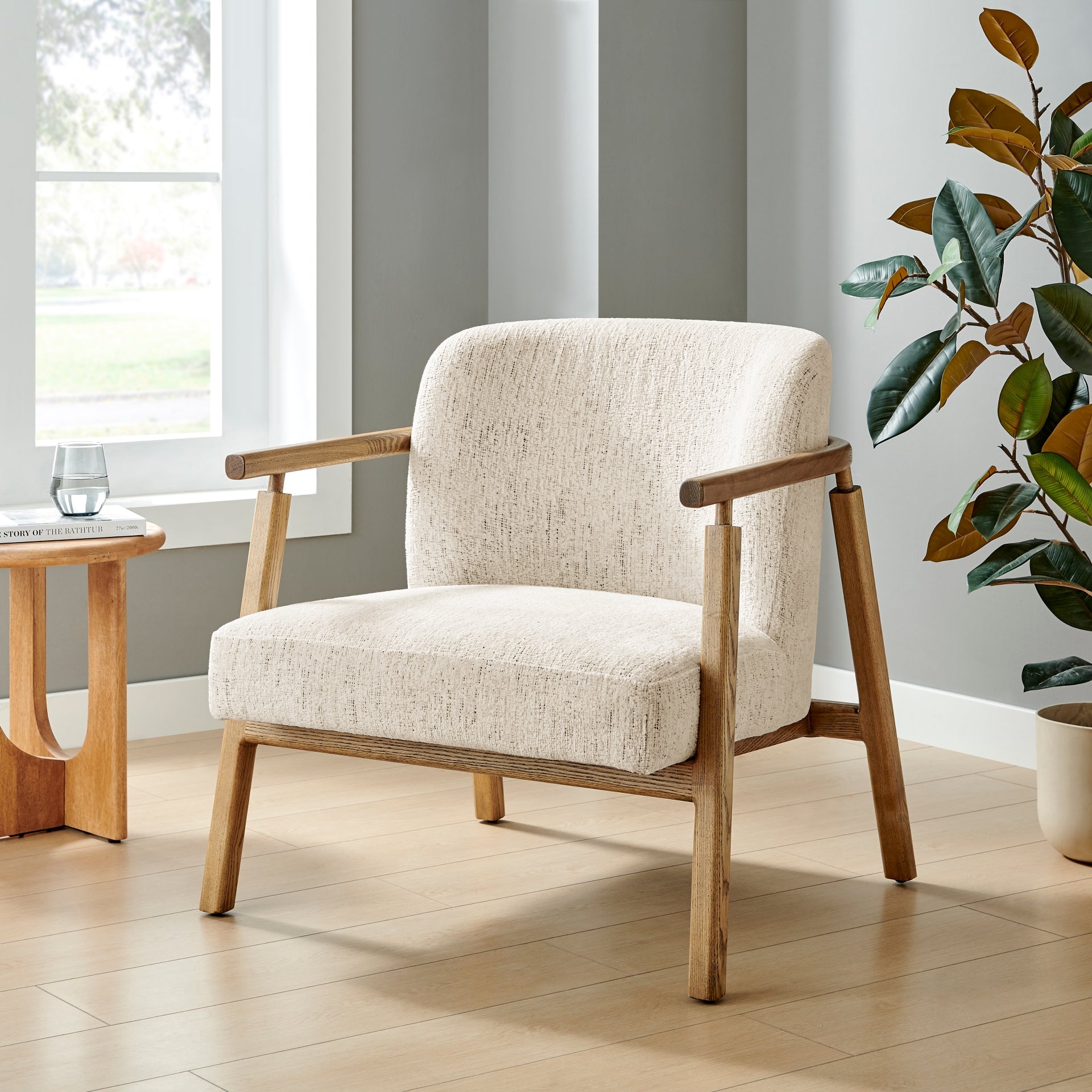 Reiner Fabric Accent Arm Chair