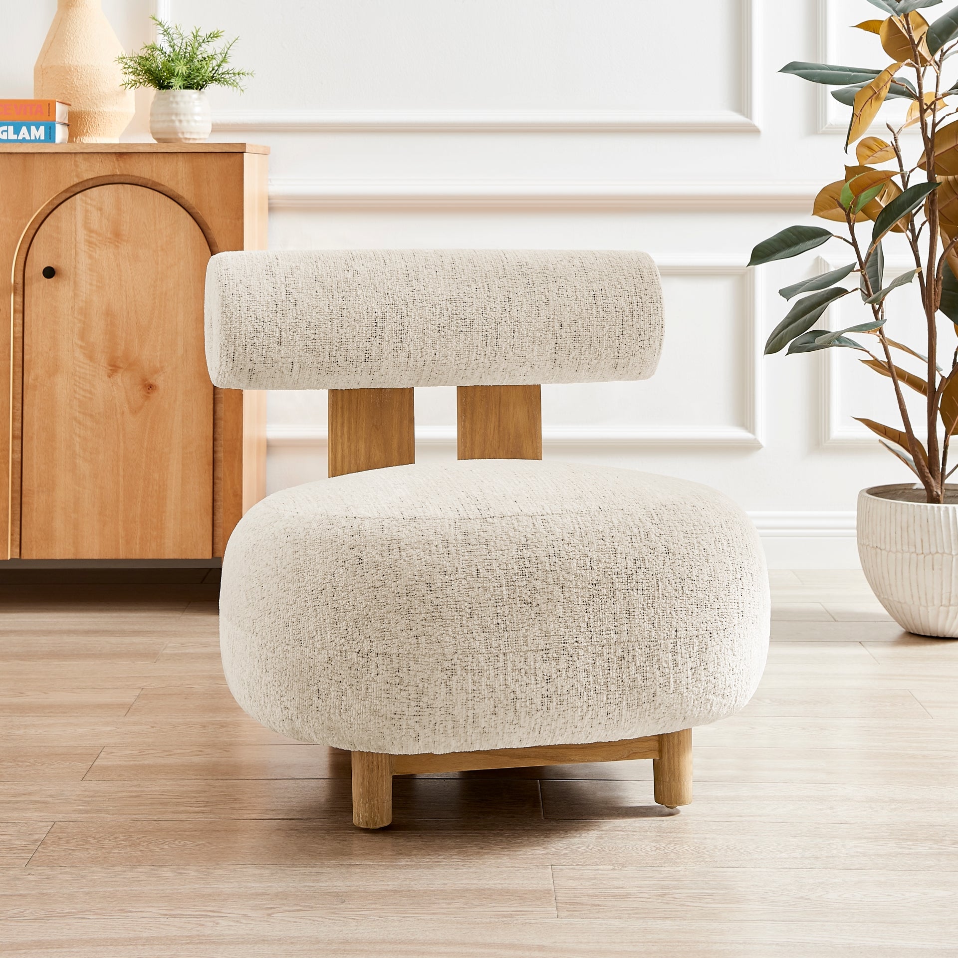 Pamela Fabric Accent Chair