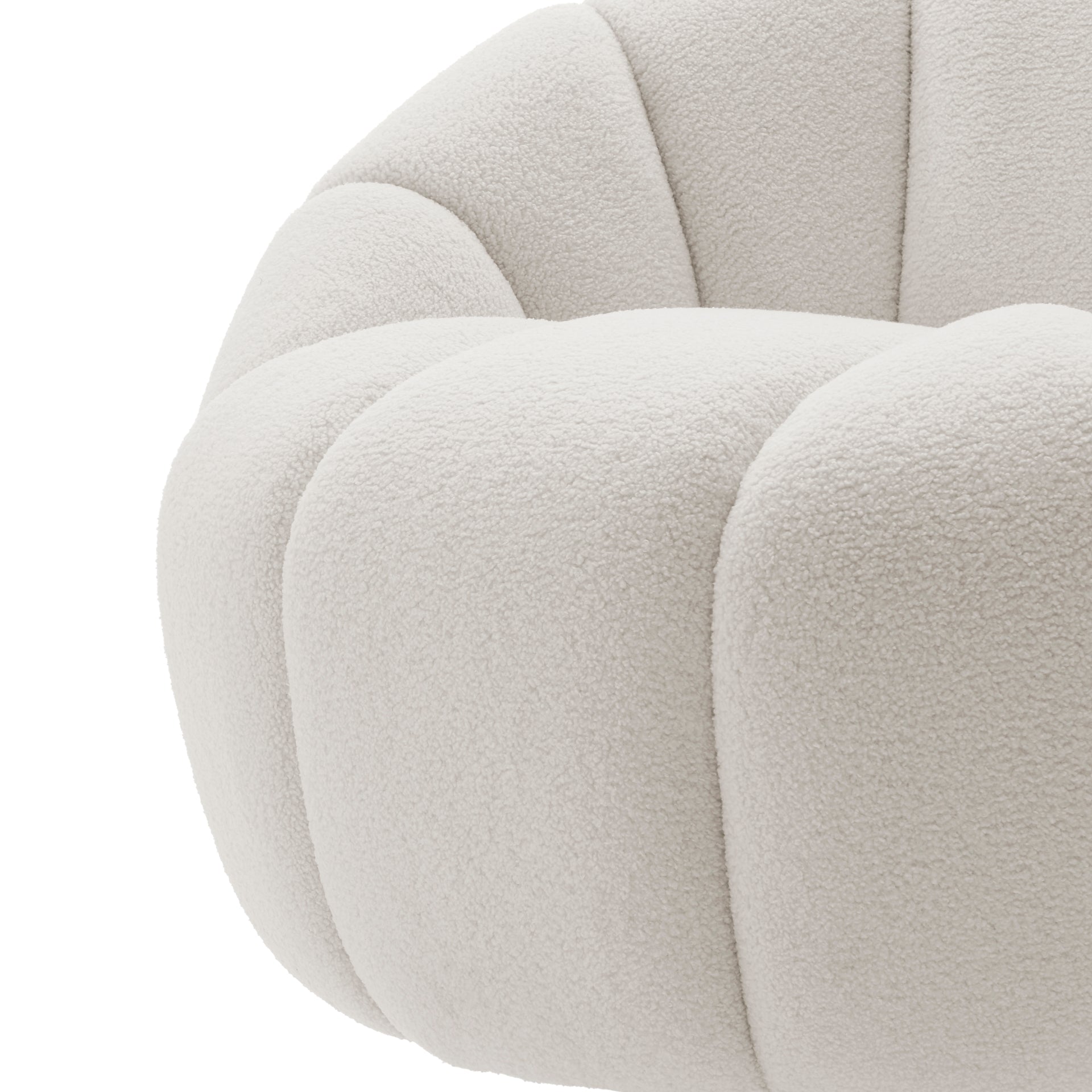 Callista Fabric Swivel Accent Chair