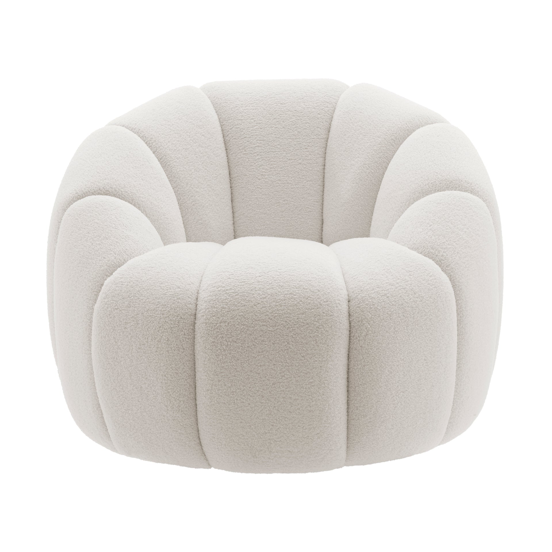 Callista Fabric Swivel Accent Chair