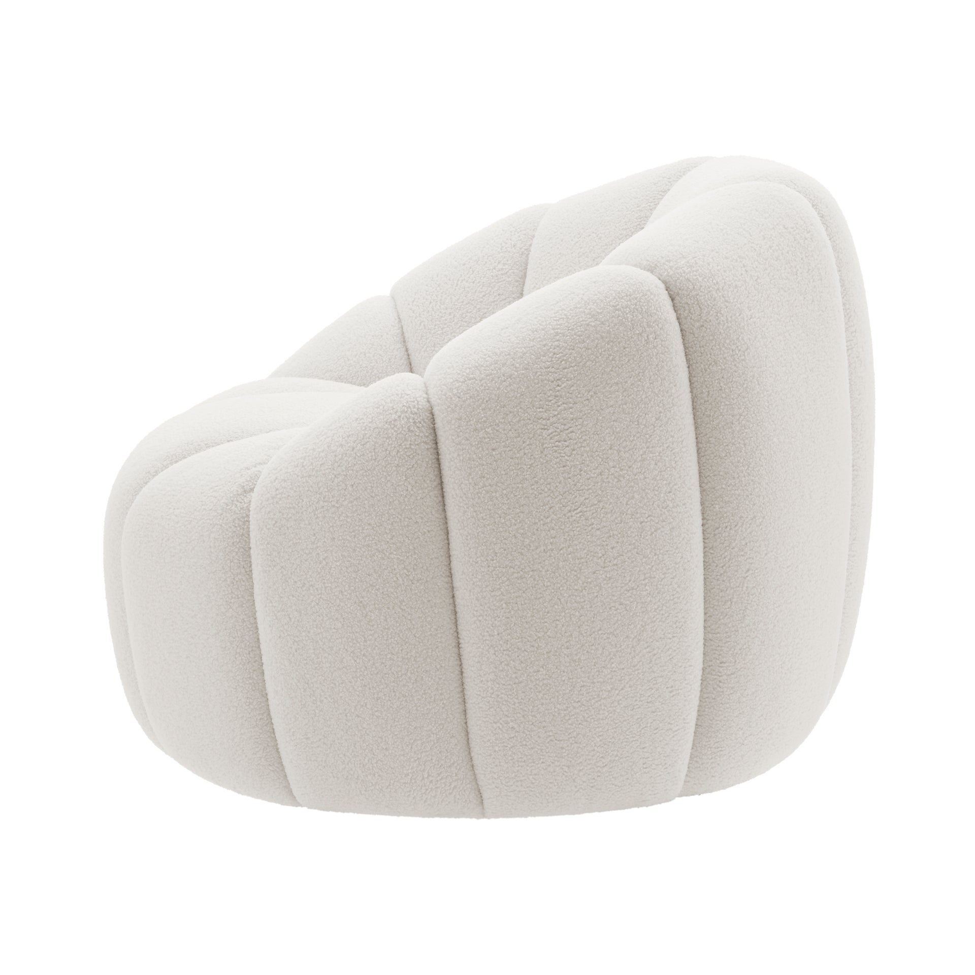 Callista Fabric Swivel Accent Chair