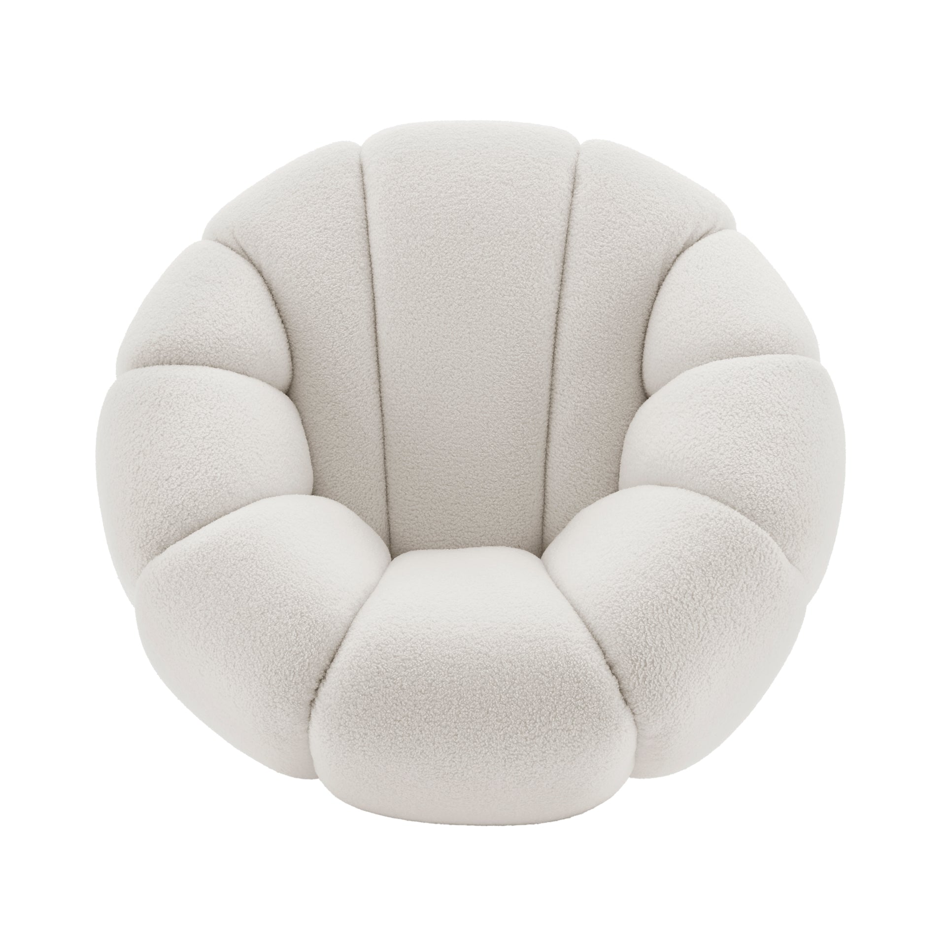 Callista Fabric Swivel Accent Chair