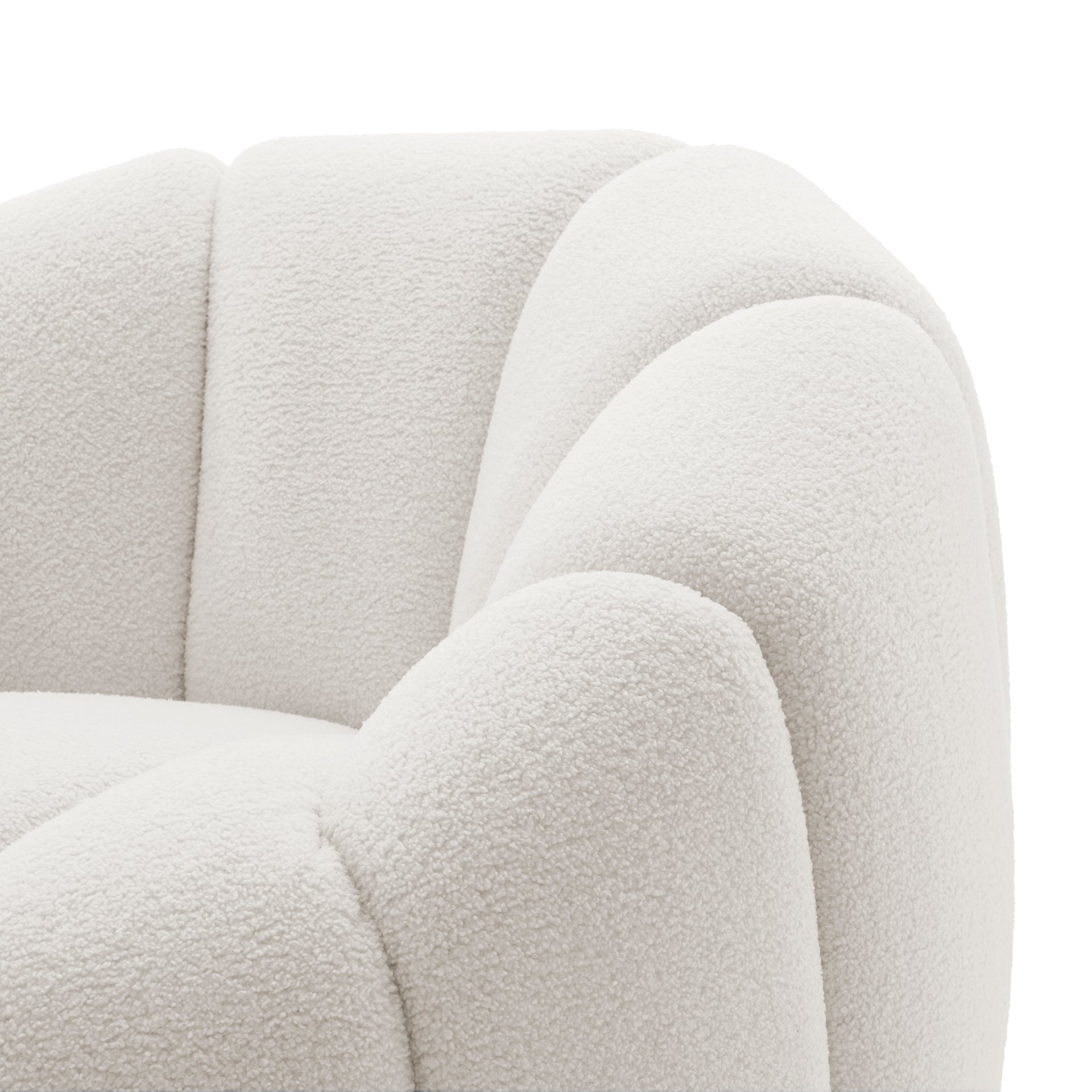 Callista Fabric Swivel Accent Chair