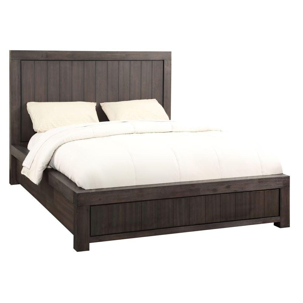 Heath Platform Bed in Basalt Grey