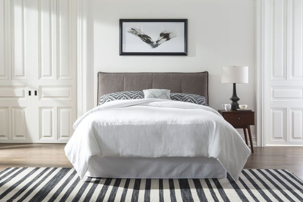 Adona Upholstered Storage Bed in Dolphin Linen