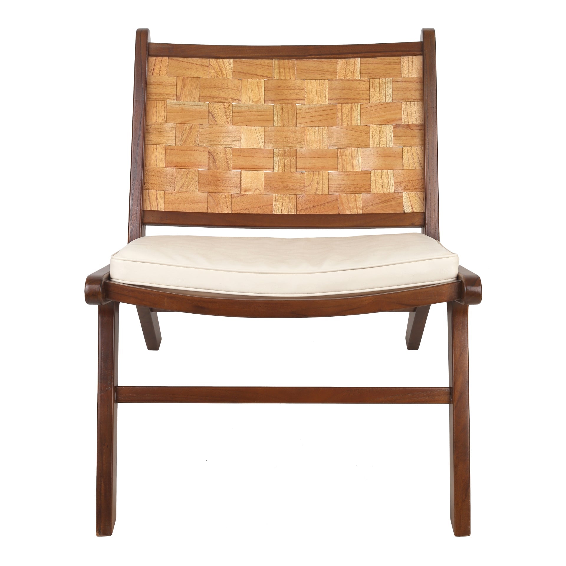 Loria Teak Accent Chair w/  Cushion