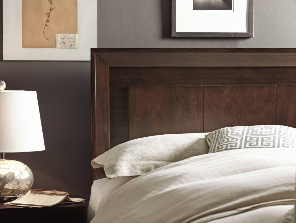 Element Platform Bed in Chocolate Brown