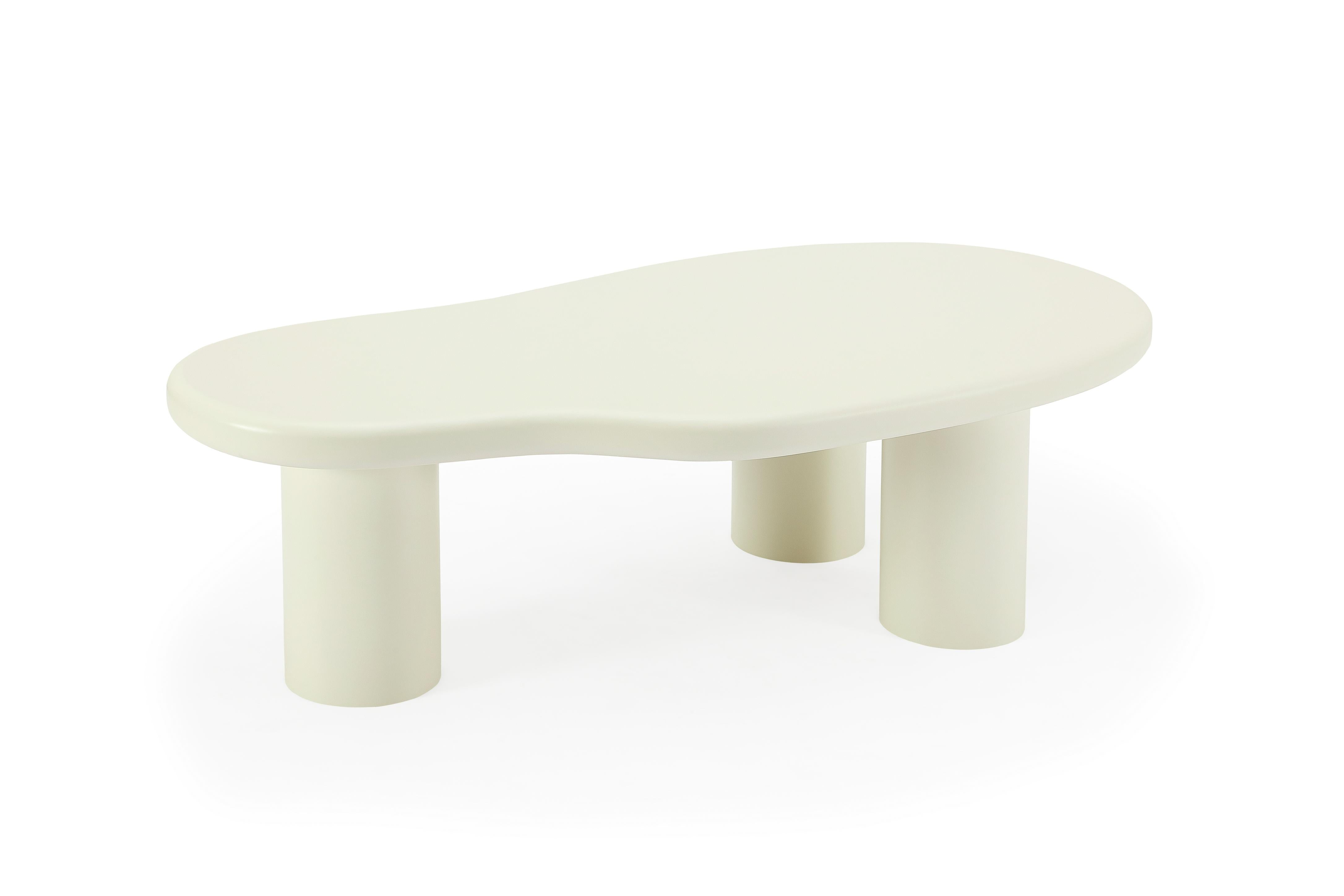 Sven Tall Wooden Coffee Table in Rice - What A Room