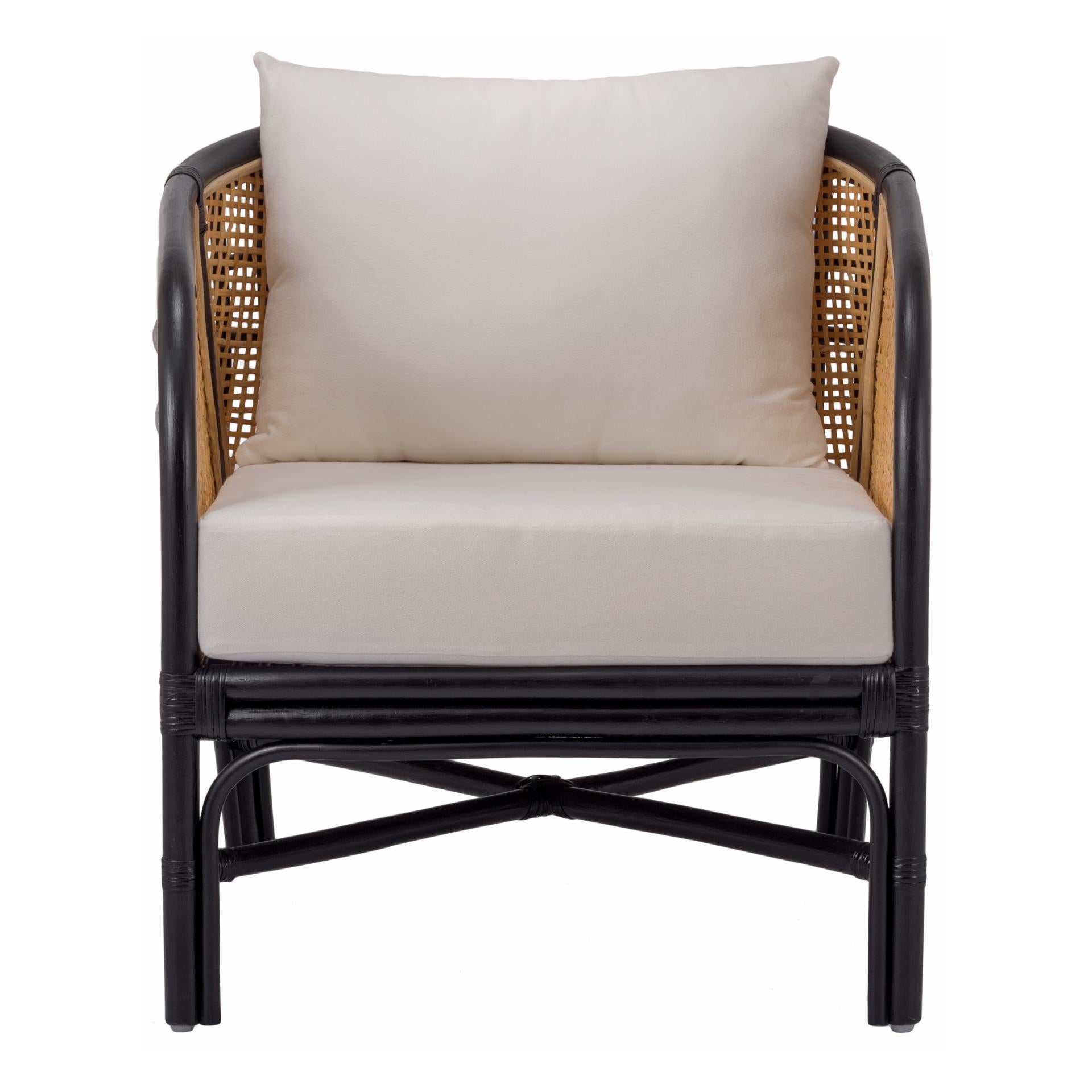 Ferrara Rattan Cozy Farmhouse Accent Chair