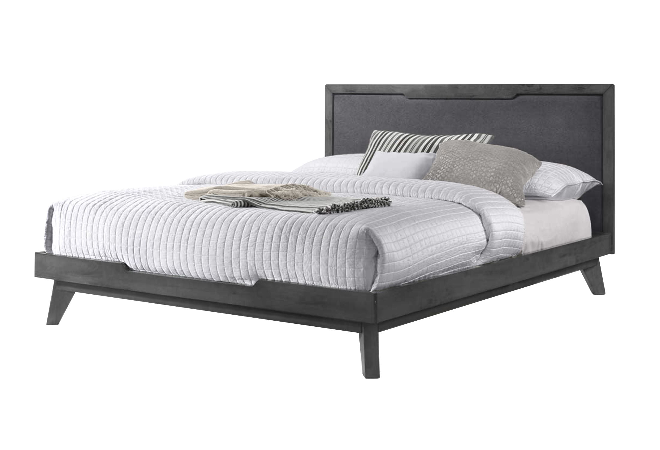 Nova Domus Soria Modern Grey Wash Bed